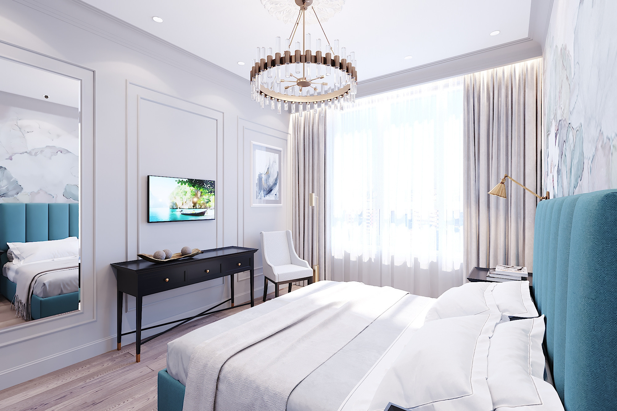 ЖК Сердце столицы. 3-к квартира. 103 м². Авторский дизайн интерьера