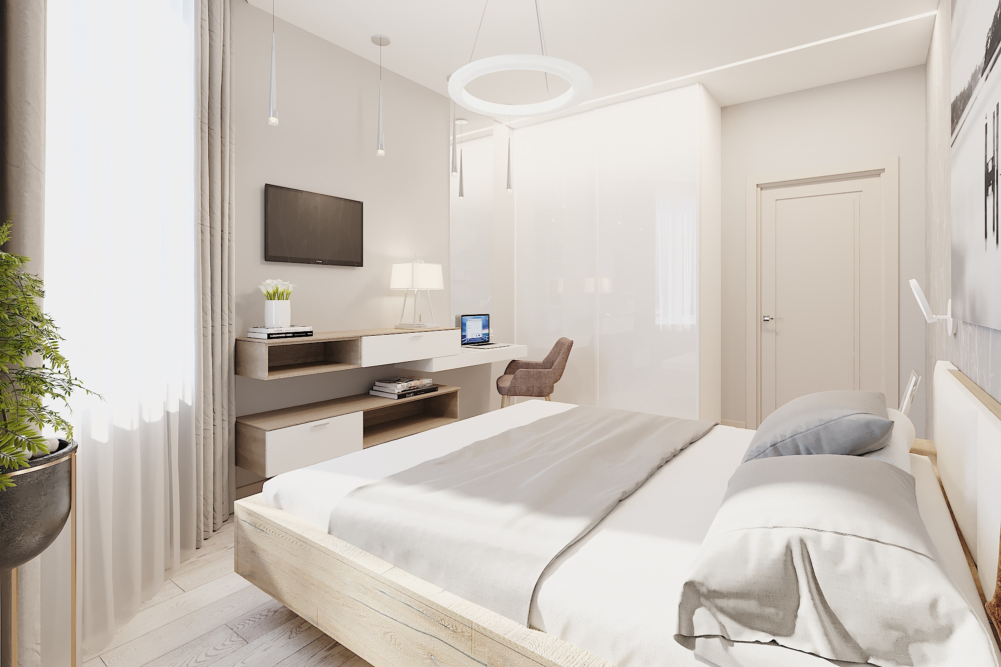 ЖК Рассказово. 2-к квартира. 68 м². Авторский дизайн интерьера