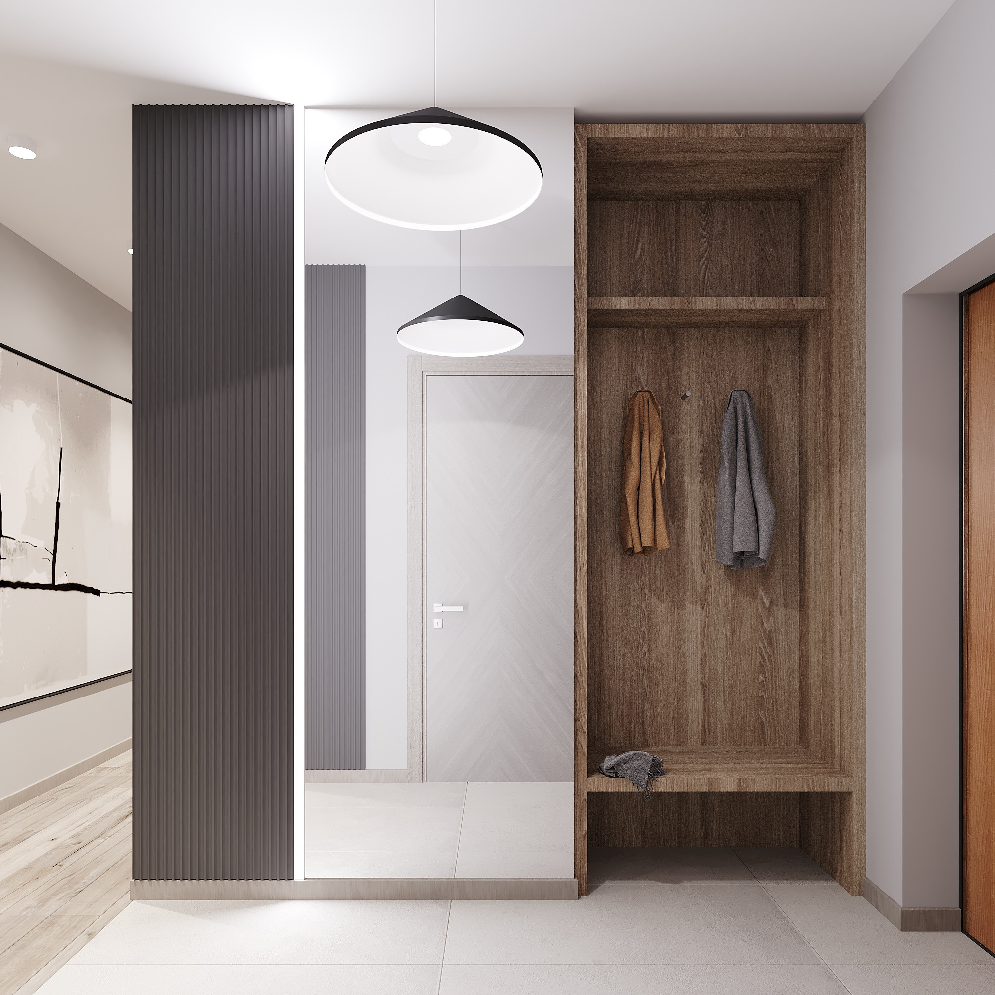 ЖК Воробьев дом. 3-к квартира. 129 м². Авторский дизайн интерьера