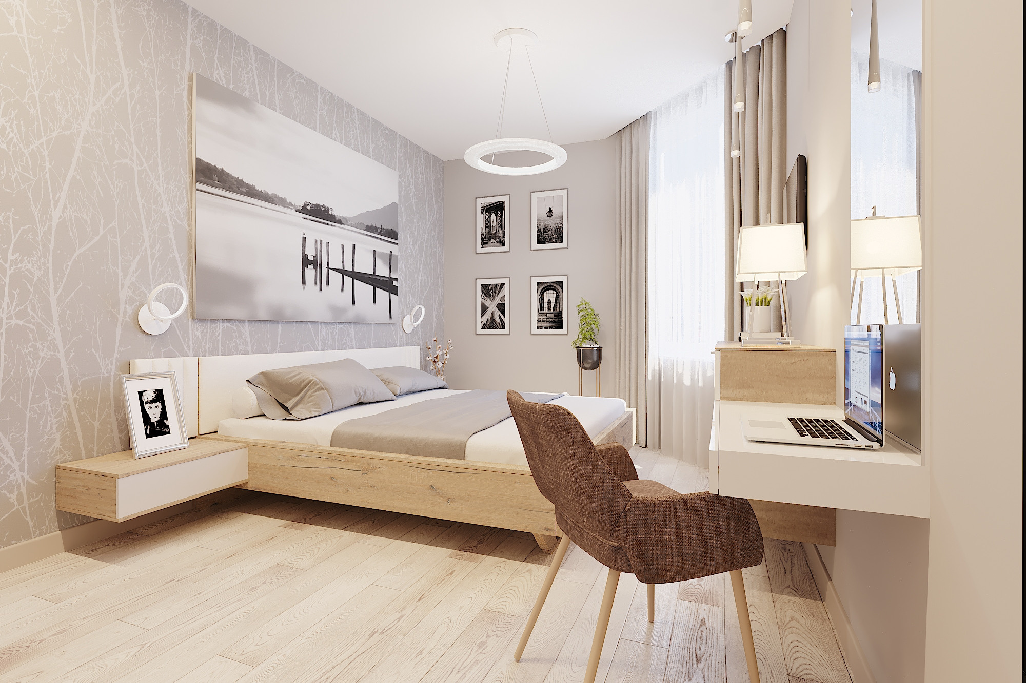 ЖК Рассказово. 2-к квартира. 68 м². Авторский дизайн интерьера