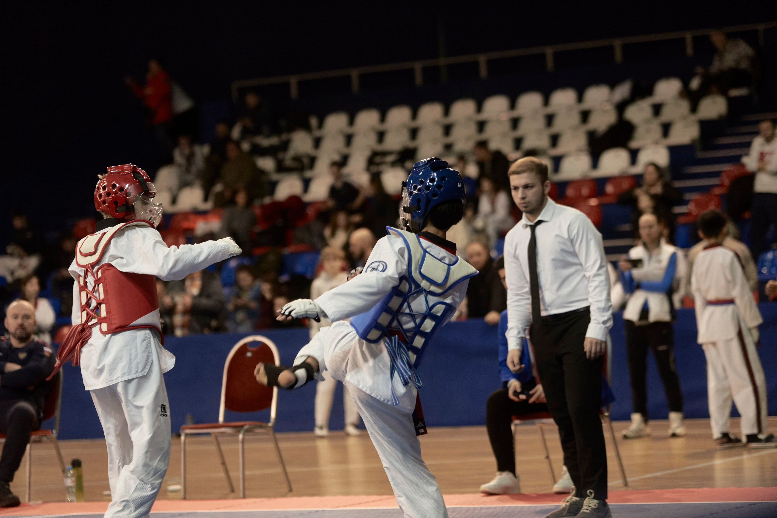 Taekwondo kids. Фотограф Наталья Леонова