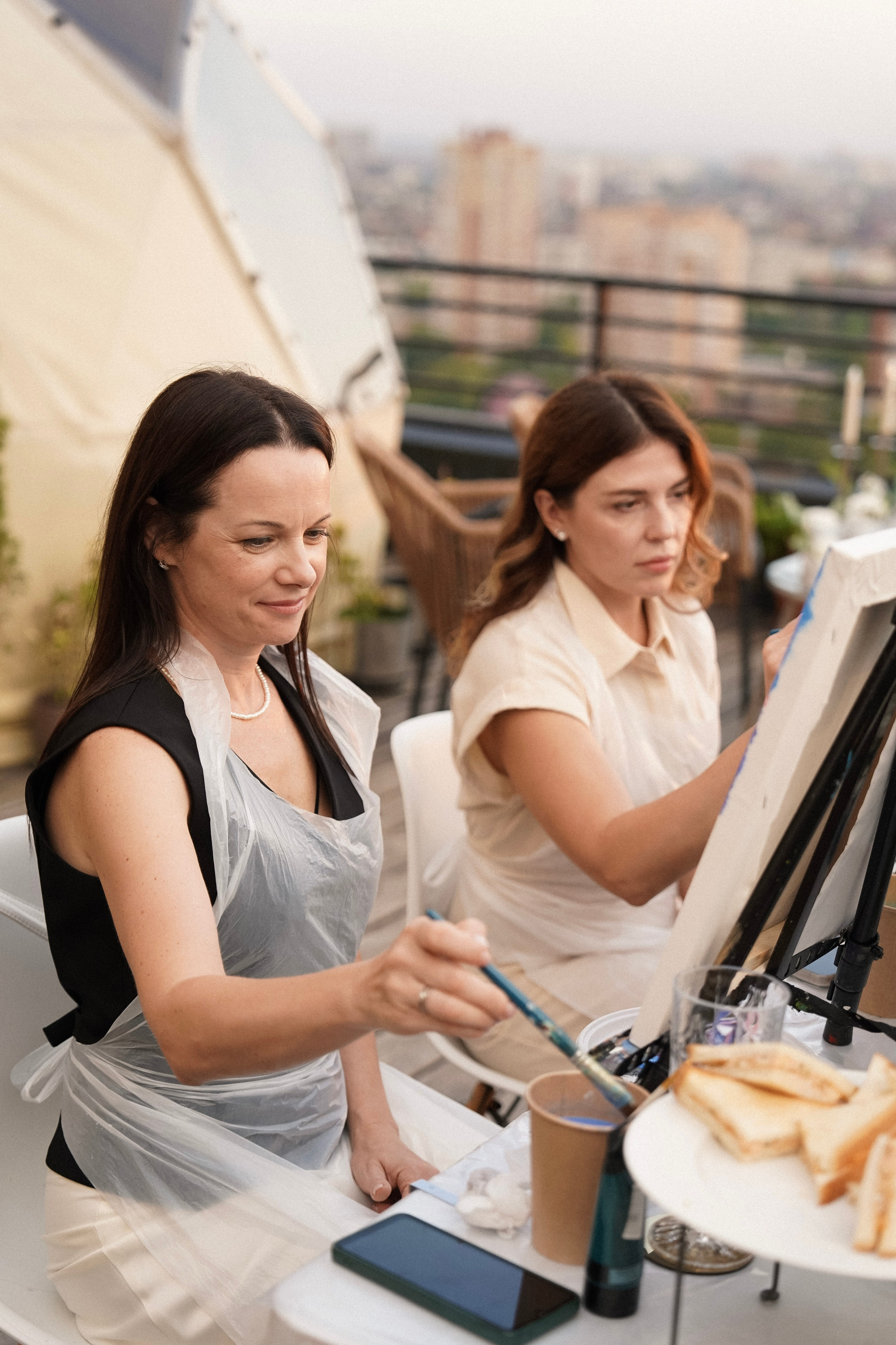 Девичник на террасе. Фотограф с психологическим образованием