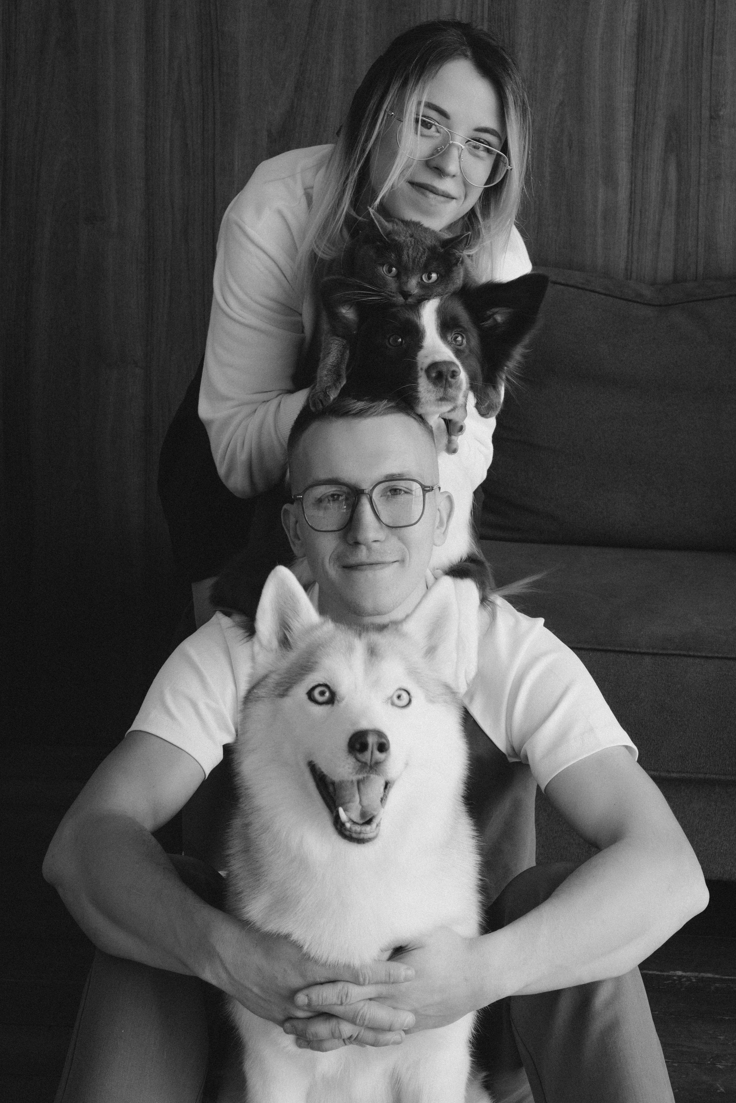 Мохнатые дети. Свадебный фотограф в Новосибирске Анастасия Бантик