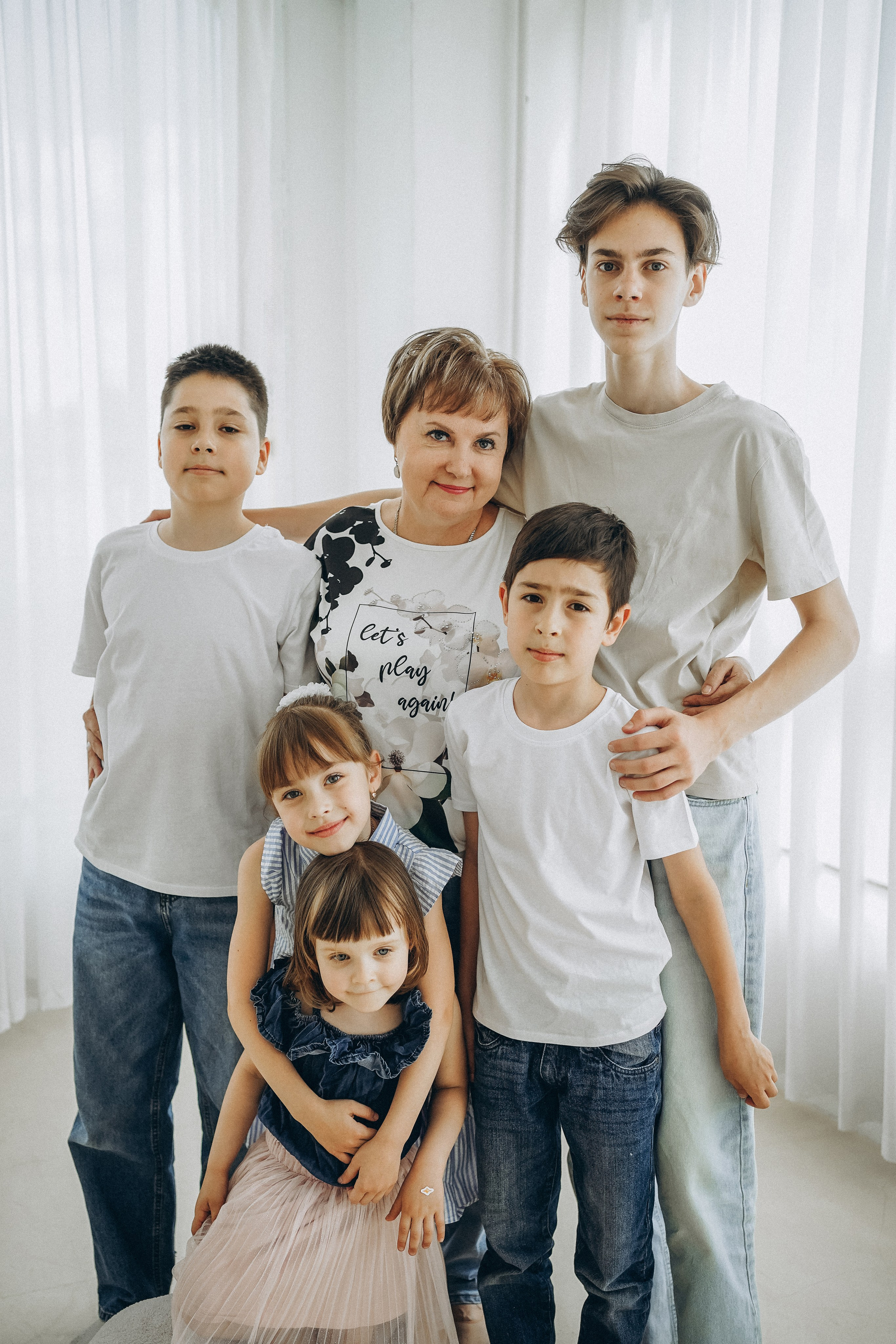 История большой семьи. Фотограф Наталья Колганова