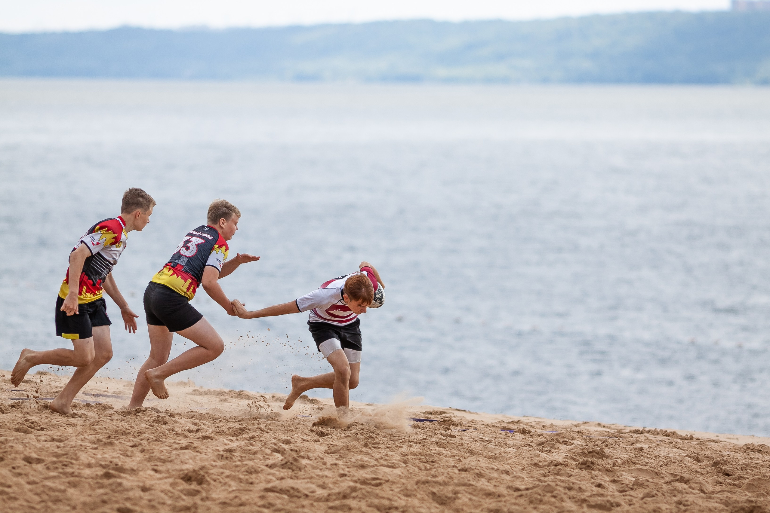 «Кубок «Молота» по пляжному Регби. Фотография