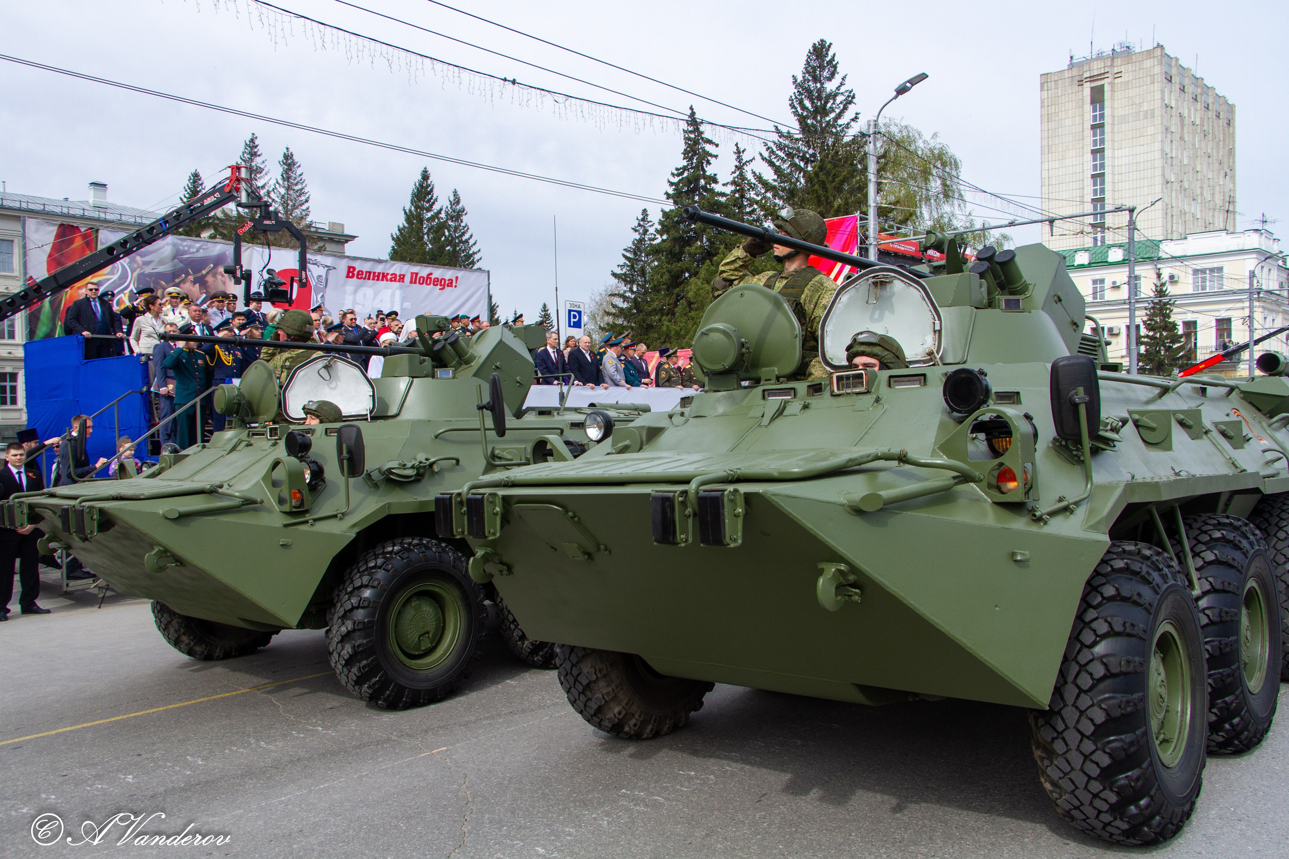 Парад Победы Омск 2024. Фотограф Омск | Александр Вандеров