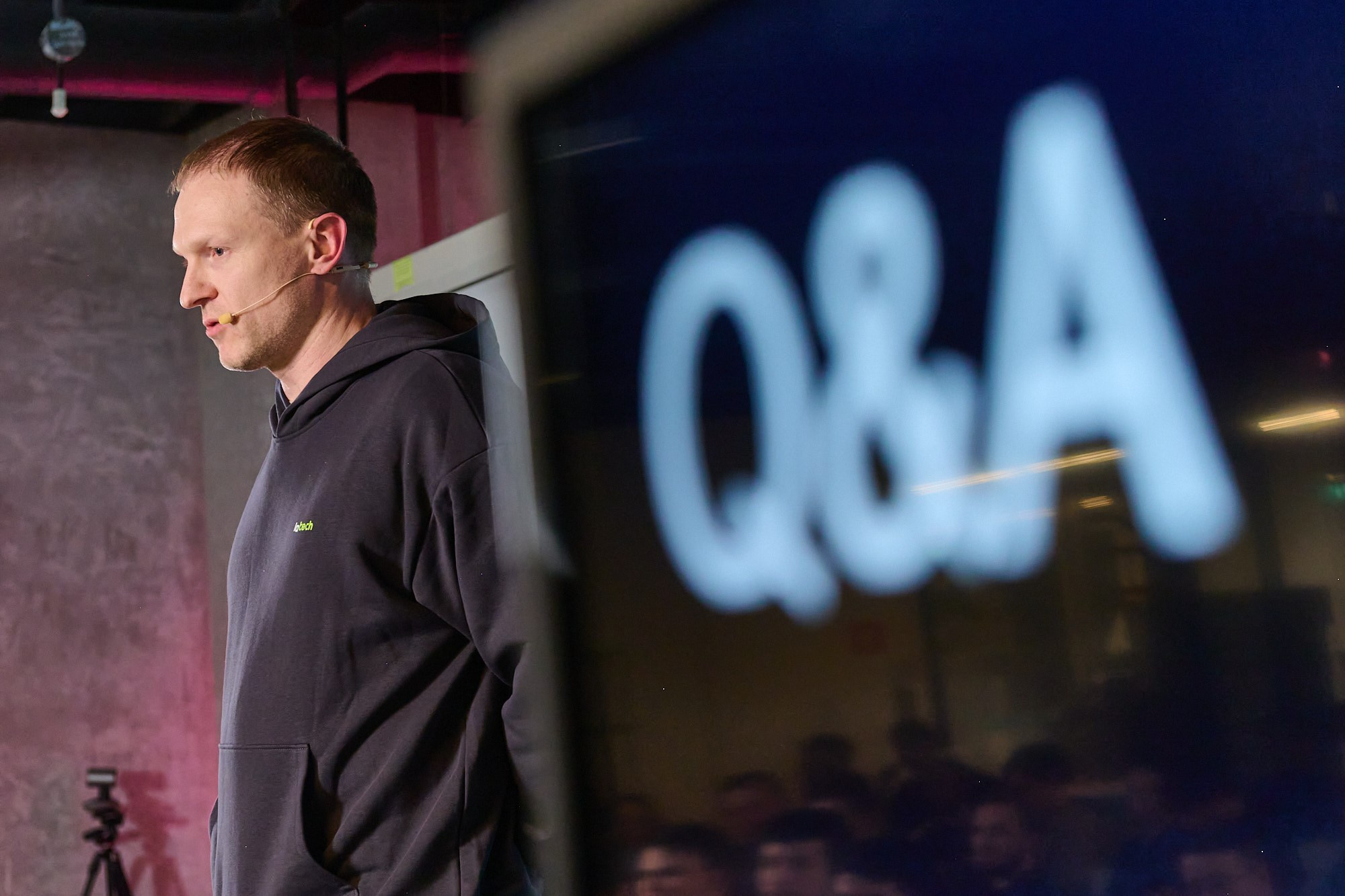 GoLang митап в Lamoda. Репортажный фотограф в Москве Вадим Францев