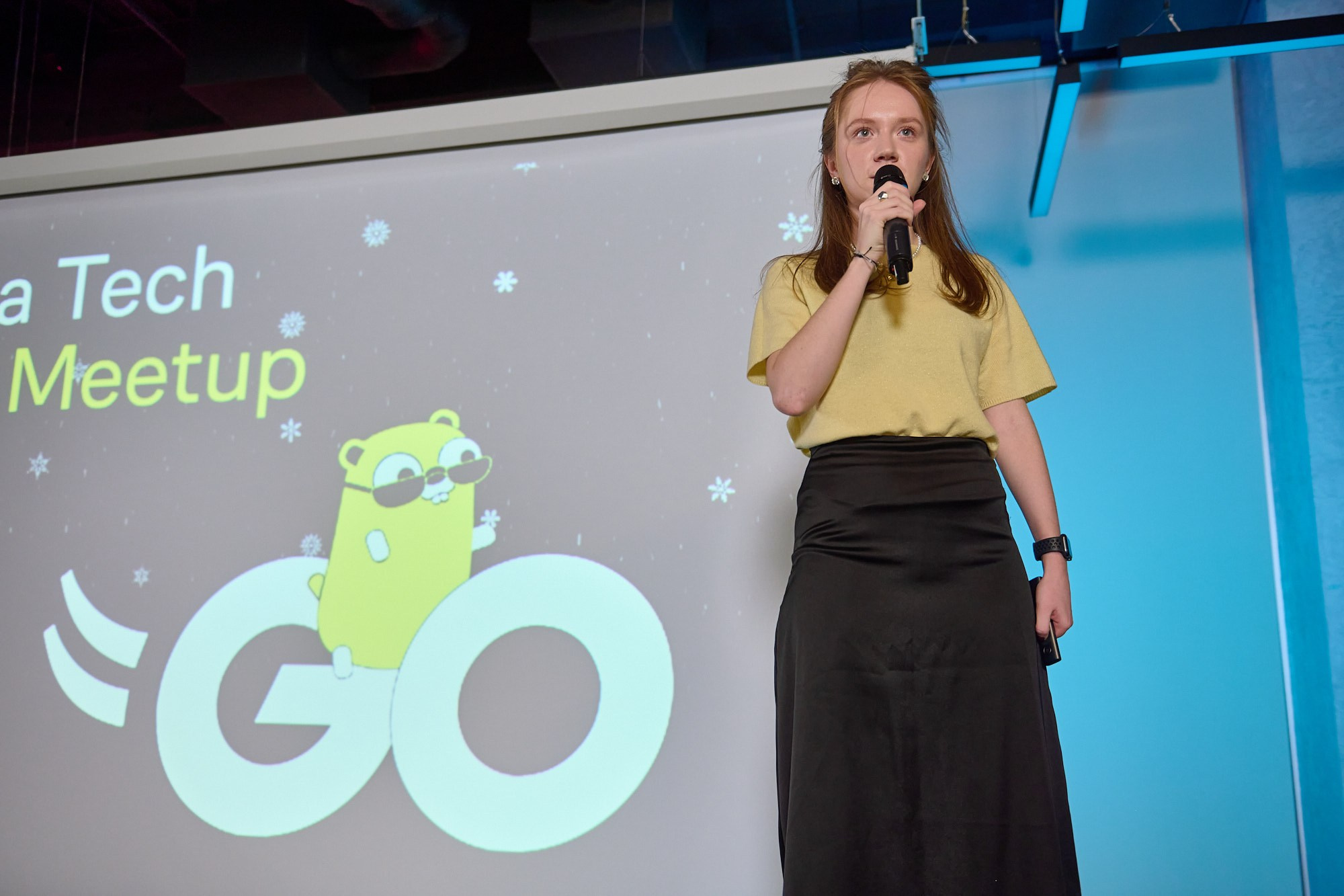 GoLang митап в Lamoda. Репортажный фотограф в Москве Вадим Францев