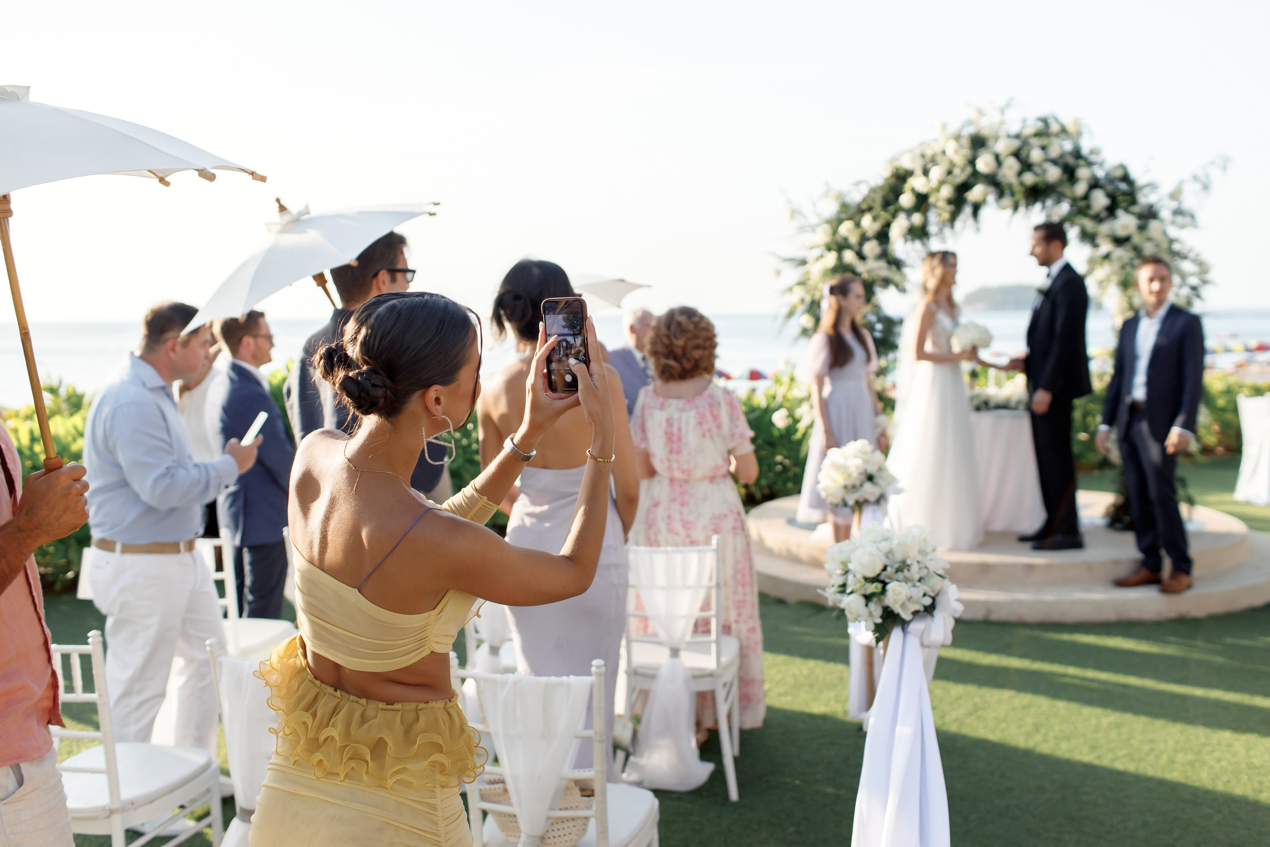 Свадьба в отеле Кататани остров Пхукет. Фотограф на Пхукете в Таиланде