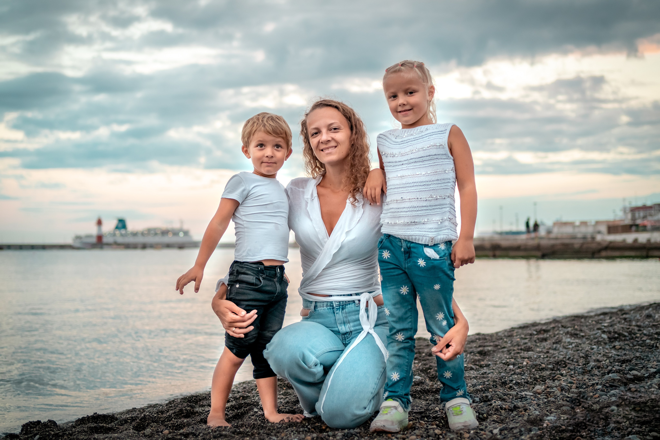 День с семьей, Сочи. Семейный фотограф Варвара Сорока в городе Москве