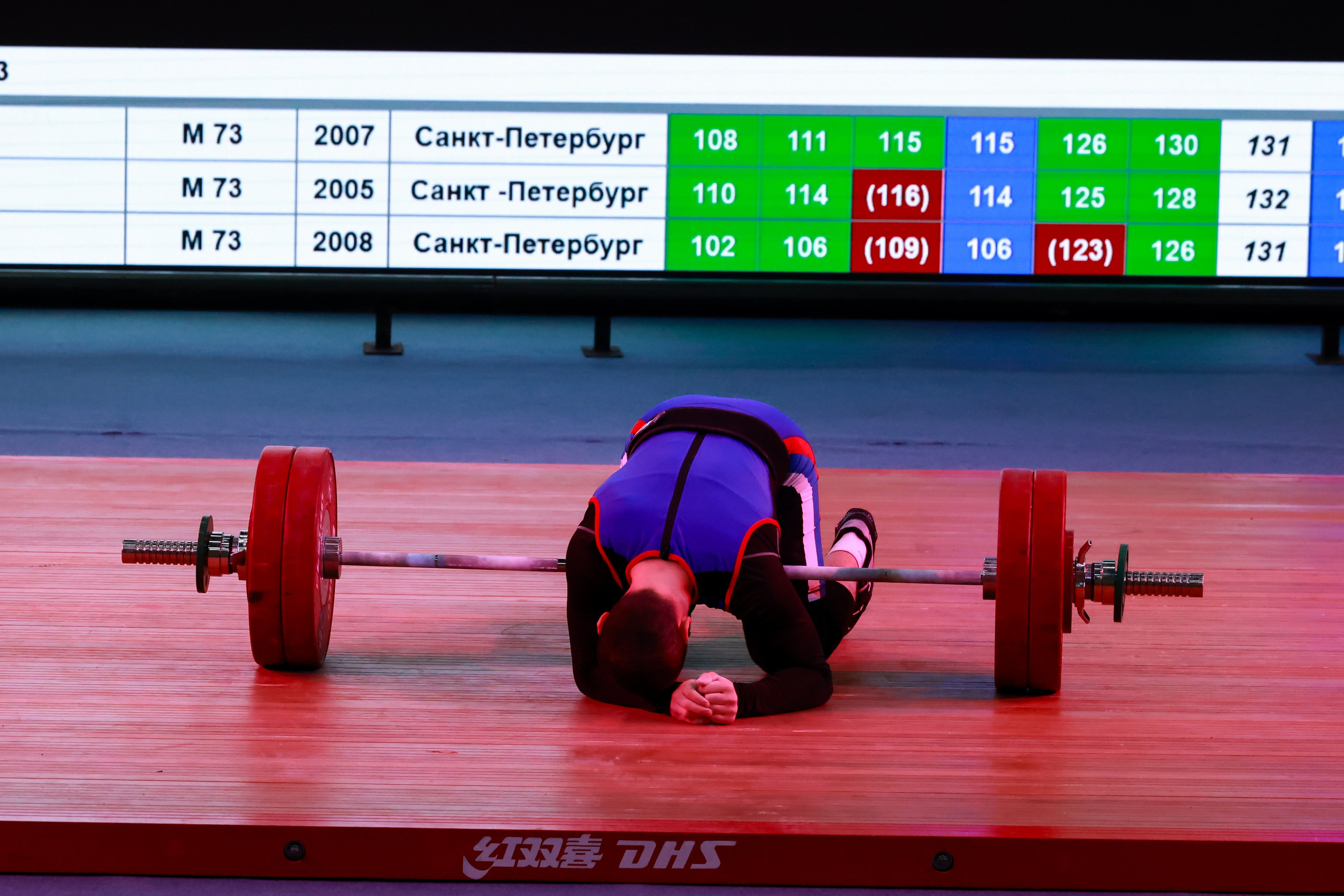 Всероссийские соревнования по тяжелой атлетике памяти В. Ф. Краевского 20.11.2024. Спортивный и репортажный фотограф Антон Тереханов