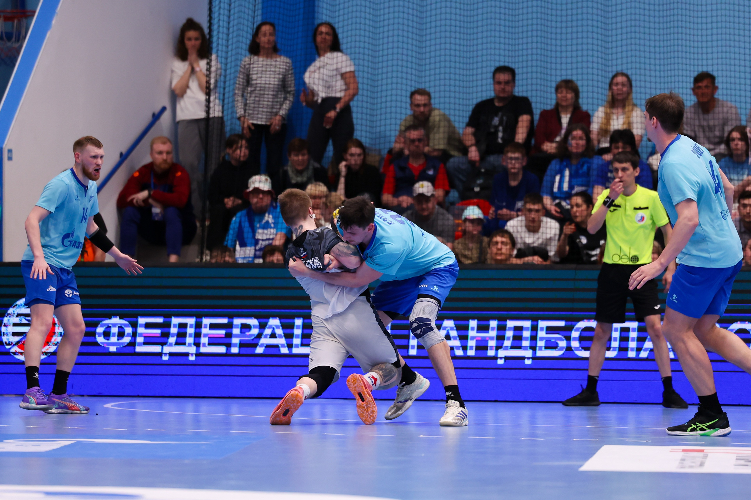 ГК Зенит — ГК ЦСКА финал ЧР2024/25 3 игра 28.05.2025. Спортивный и репортажный фотограф Антон Тереханов