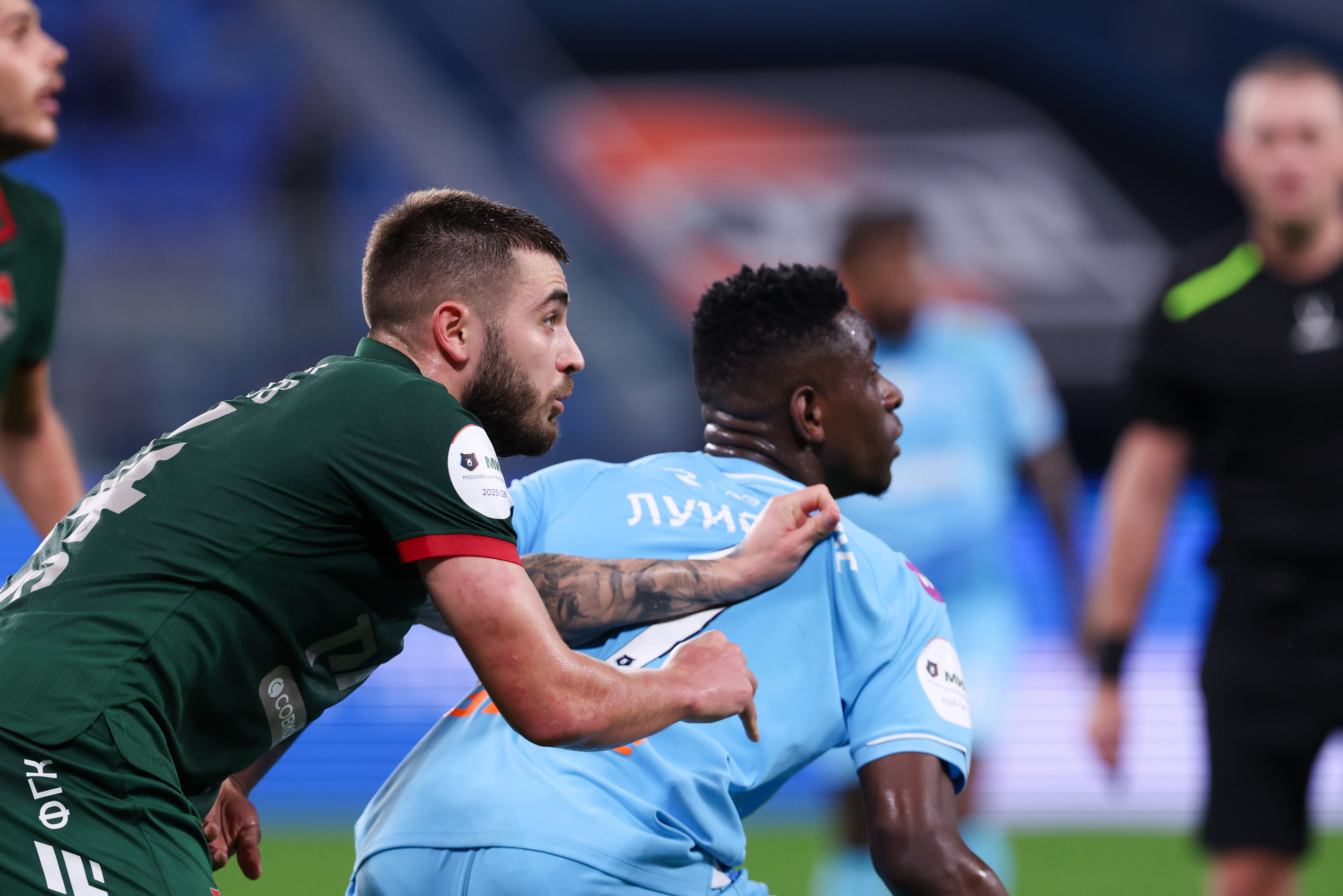 ФК «Зенит» — ФК «Локомотив» 14 тур РПЛ 01.11.2025. Спортивный и репортажный фотограф Антон Тереханов