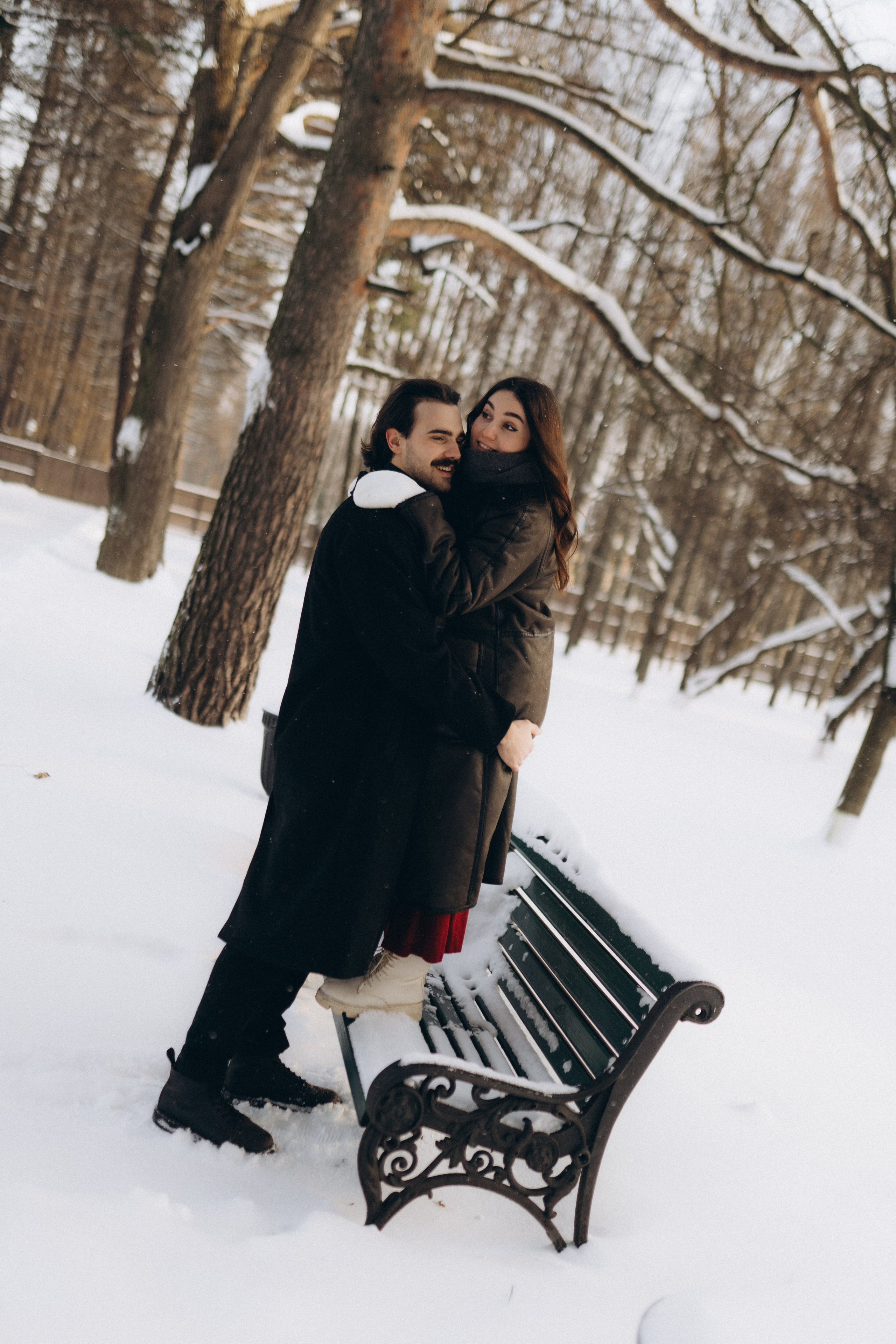 Парная зимняя история. Фотограф в Калининграде Саша Наместникова