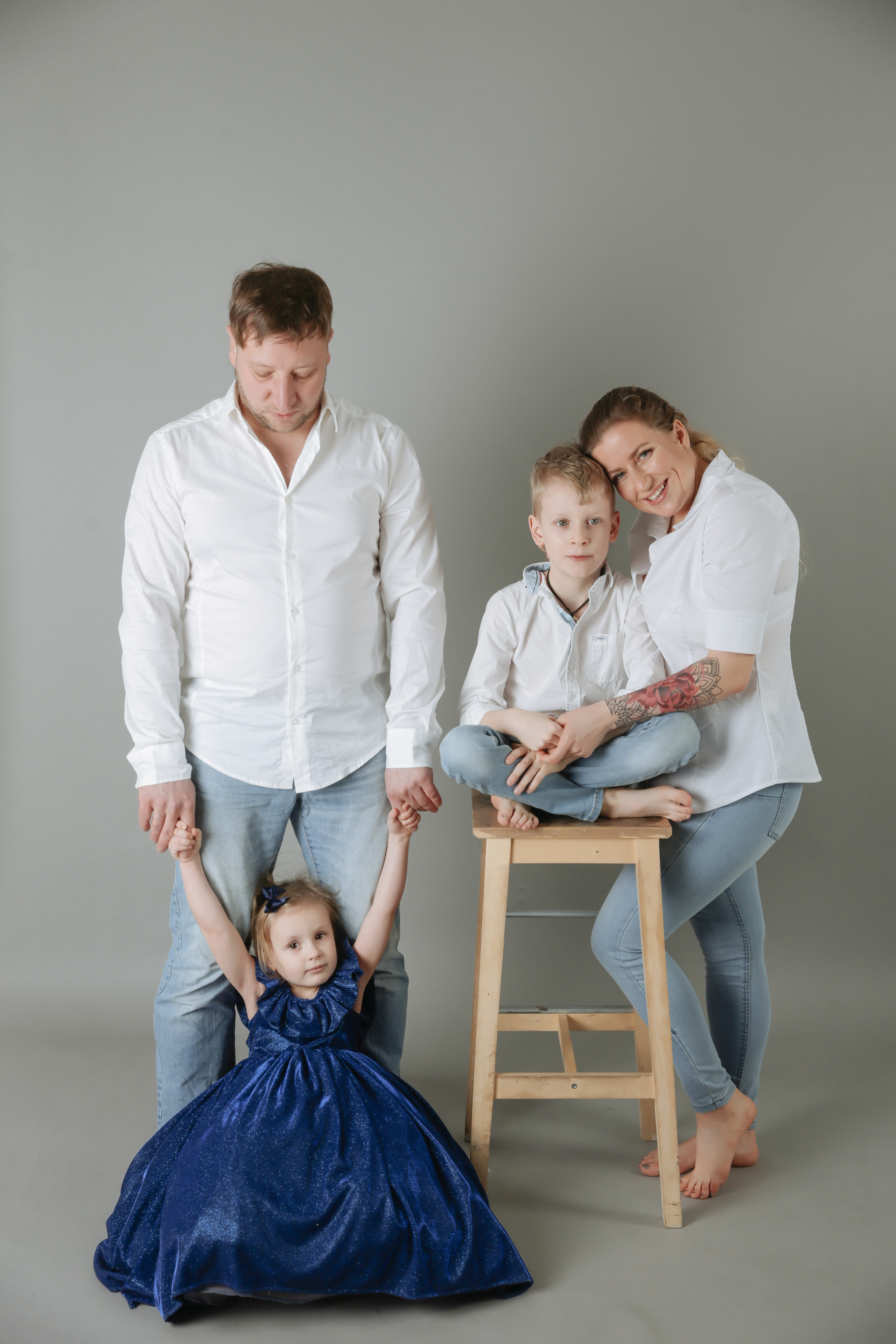 Булочка - Принцесса, Ромка и самые клевые родители. Портфолио свадебного фотографа. Роман Каргаполов