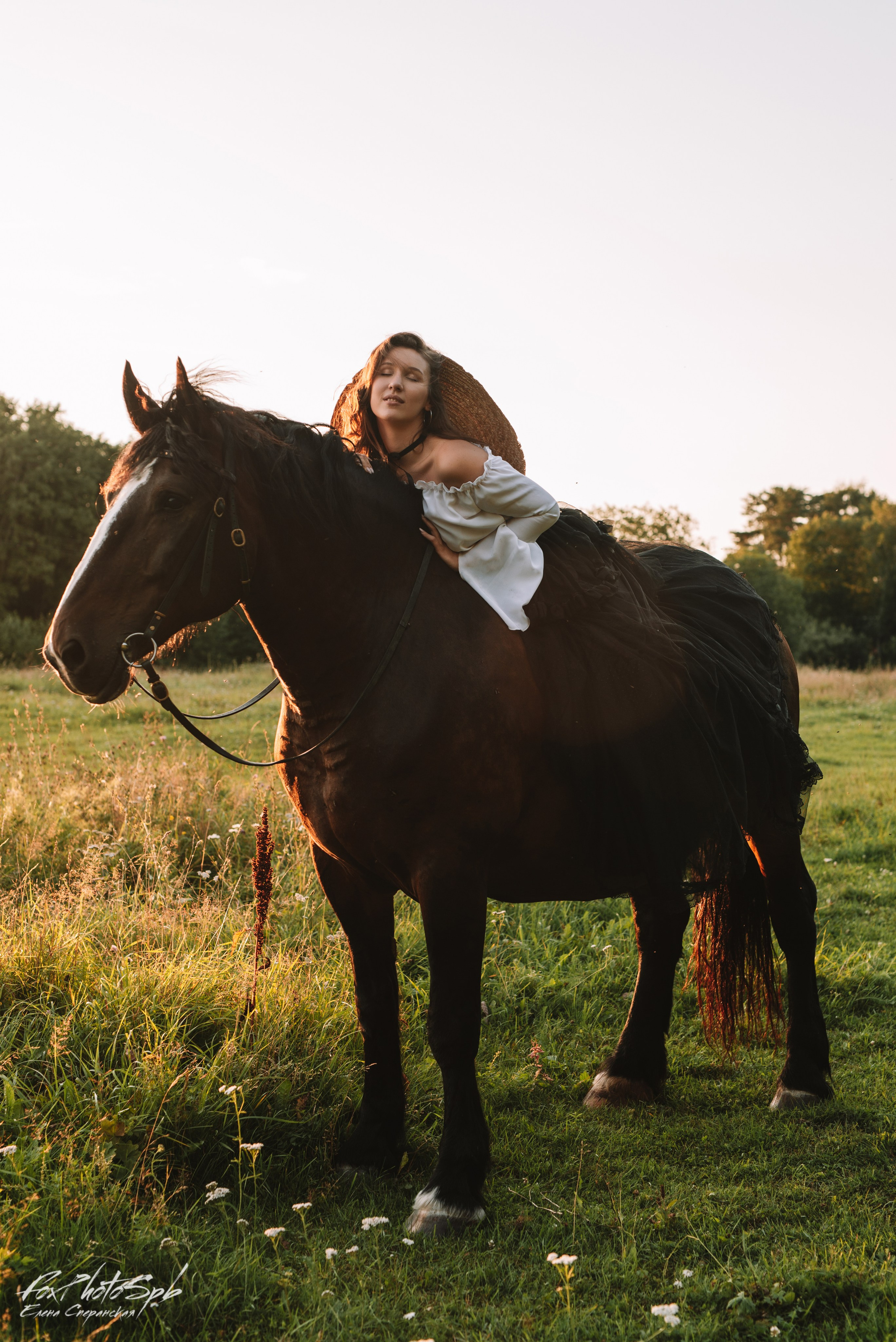 С лошадками. Фотограф в Санкт-Петербурге и Ленинградской области