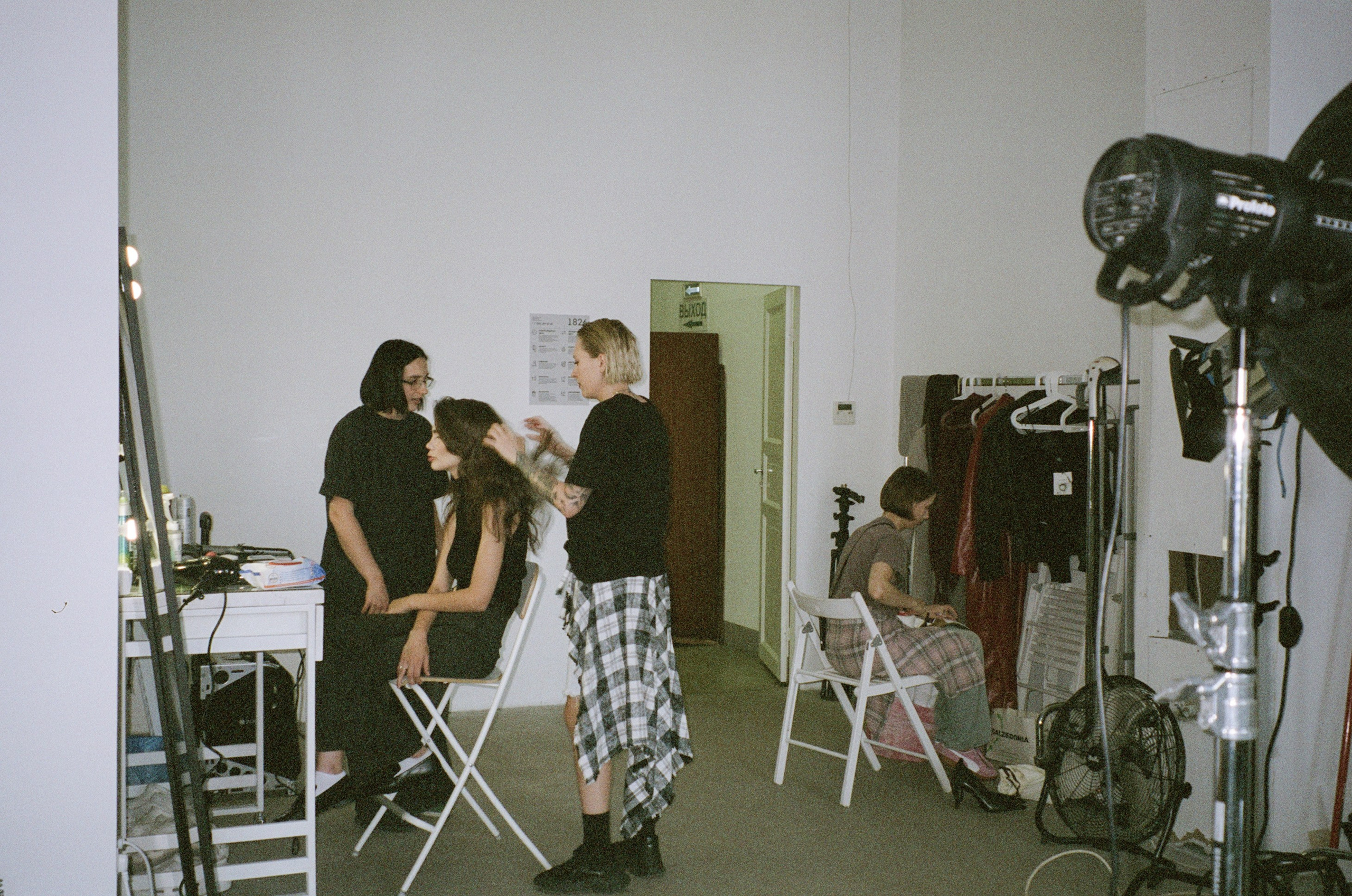 Backstage. Пленочный фотограф в Москве Екатерина Кубряк