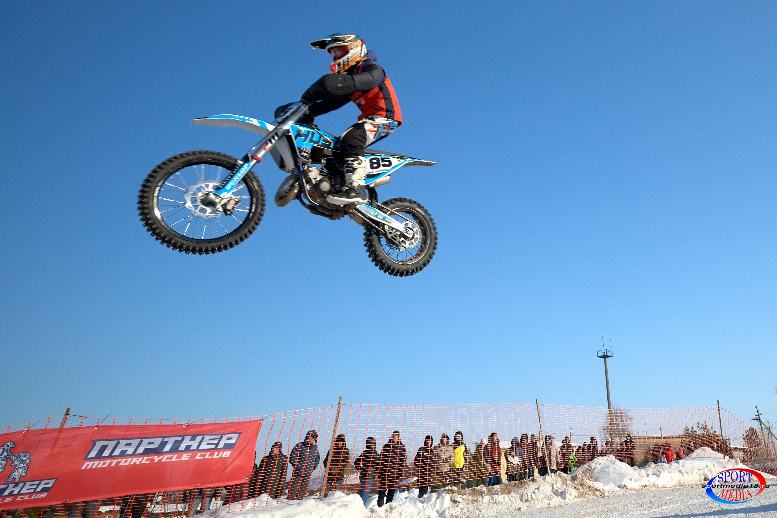 3 этап Кубка Удмуртской Республики по мотокроссу. Воткинск 23.02.2025. Спортивный репортажный фотограф в Ижевске Сергей Мерзляков