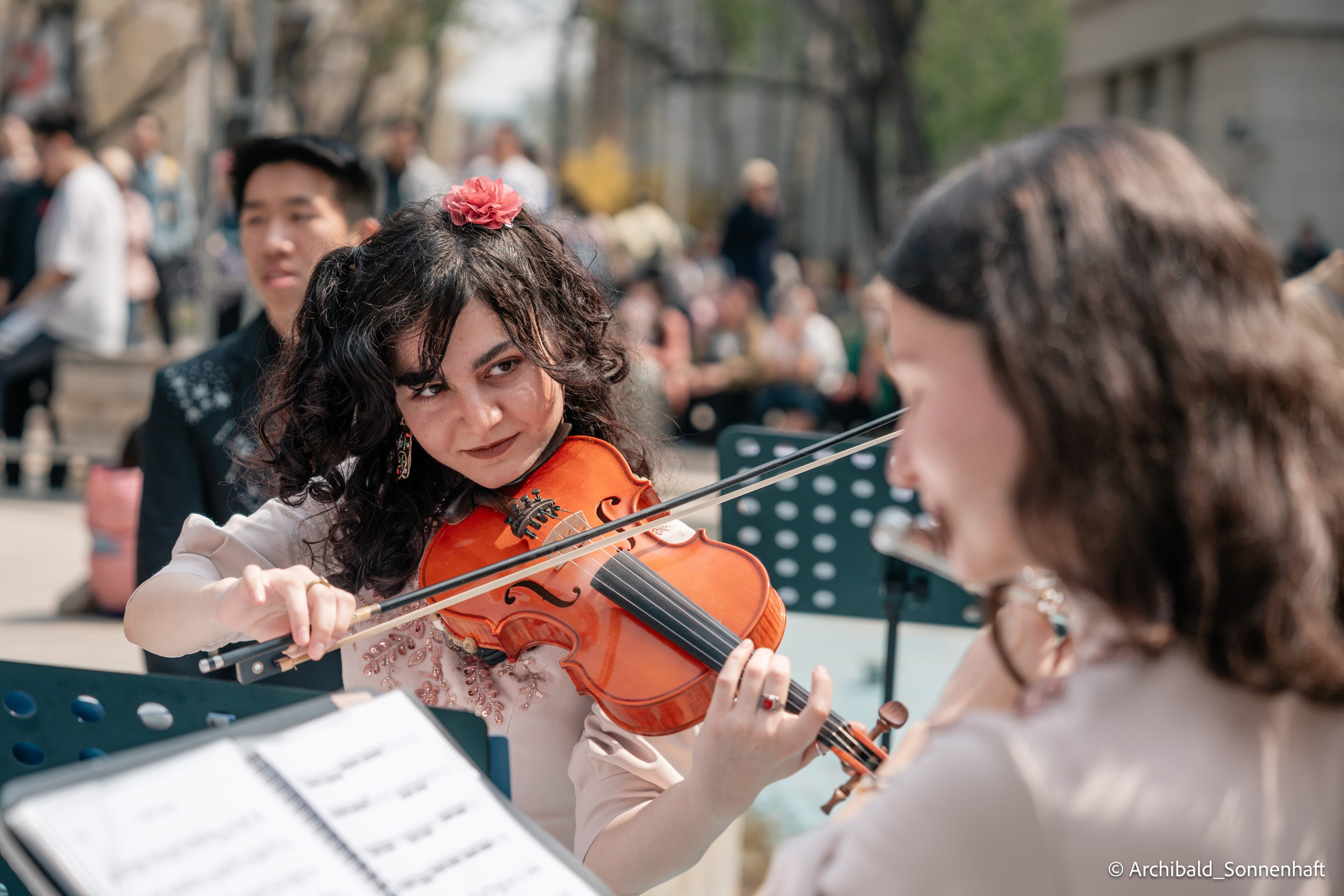 TJU blooming fest. Photographer in Guangzhou, China. Archibald Sonnenhaft