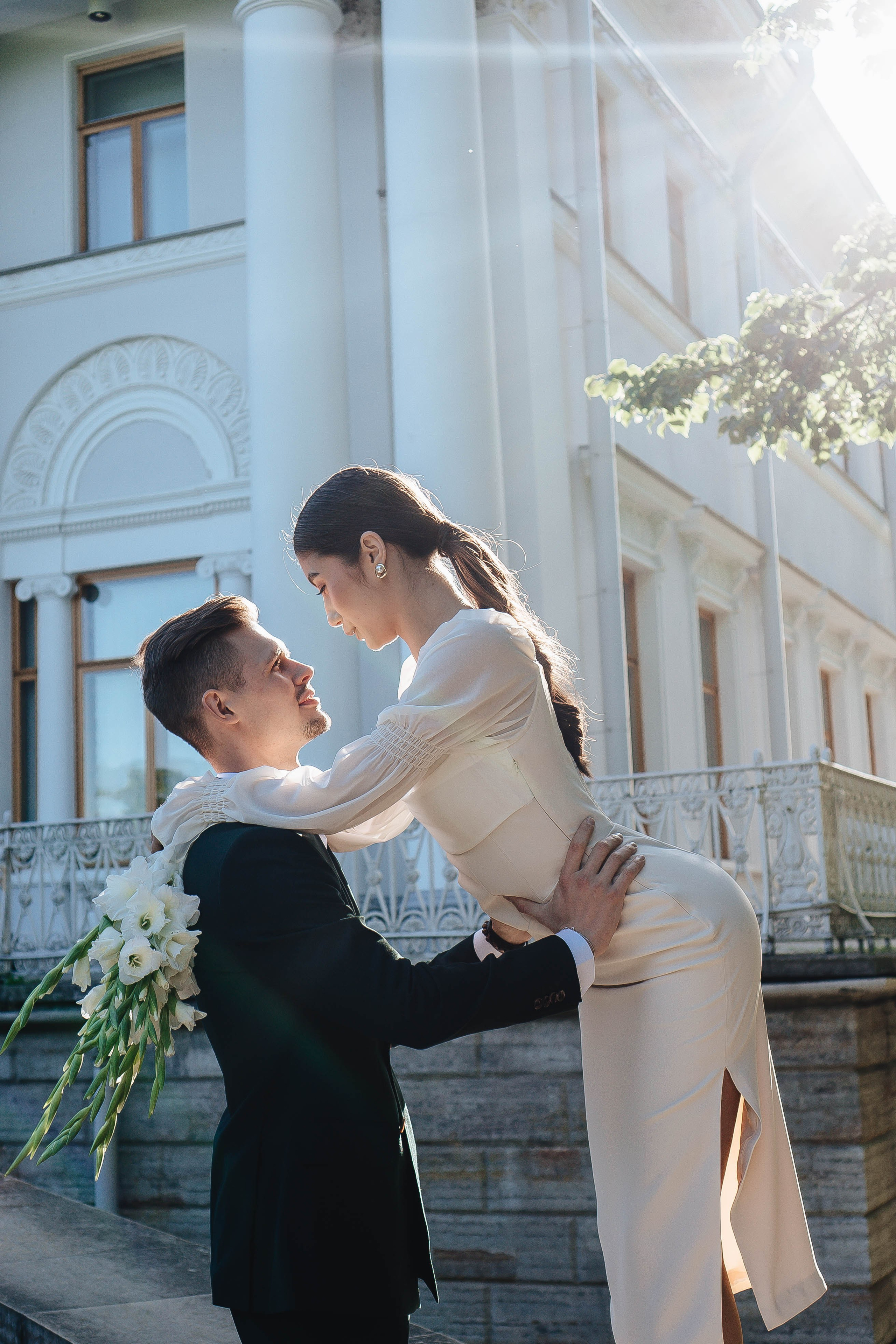 СВАДЕБНАЯ СЬЕМКА НА РАССВЕТЕ НА ЕЛАГИНОМ ОСТОРОВЕ. Профессиональный фотограф, Санкт-Петербург — Виктория Богомолова