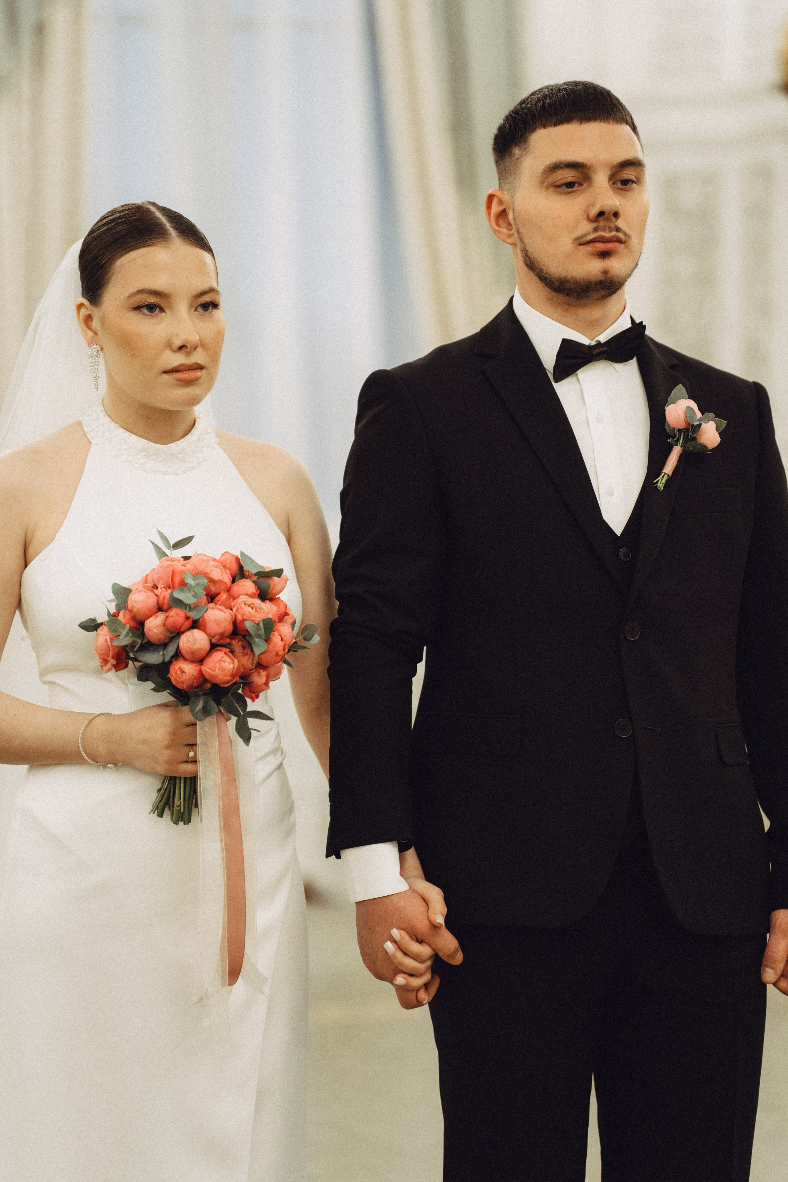 СВАДЕБНАЯ СЬЕМКА В ПЕВОМ ДВОРЦЕ БРАКОСОЧЕТАНИЯ. Профессиональный фотограф, Санкт-Петербург — Виктория Богомолова