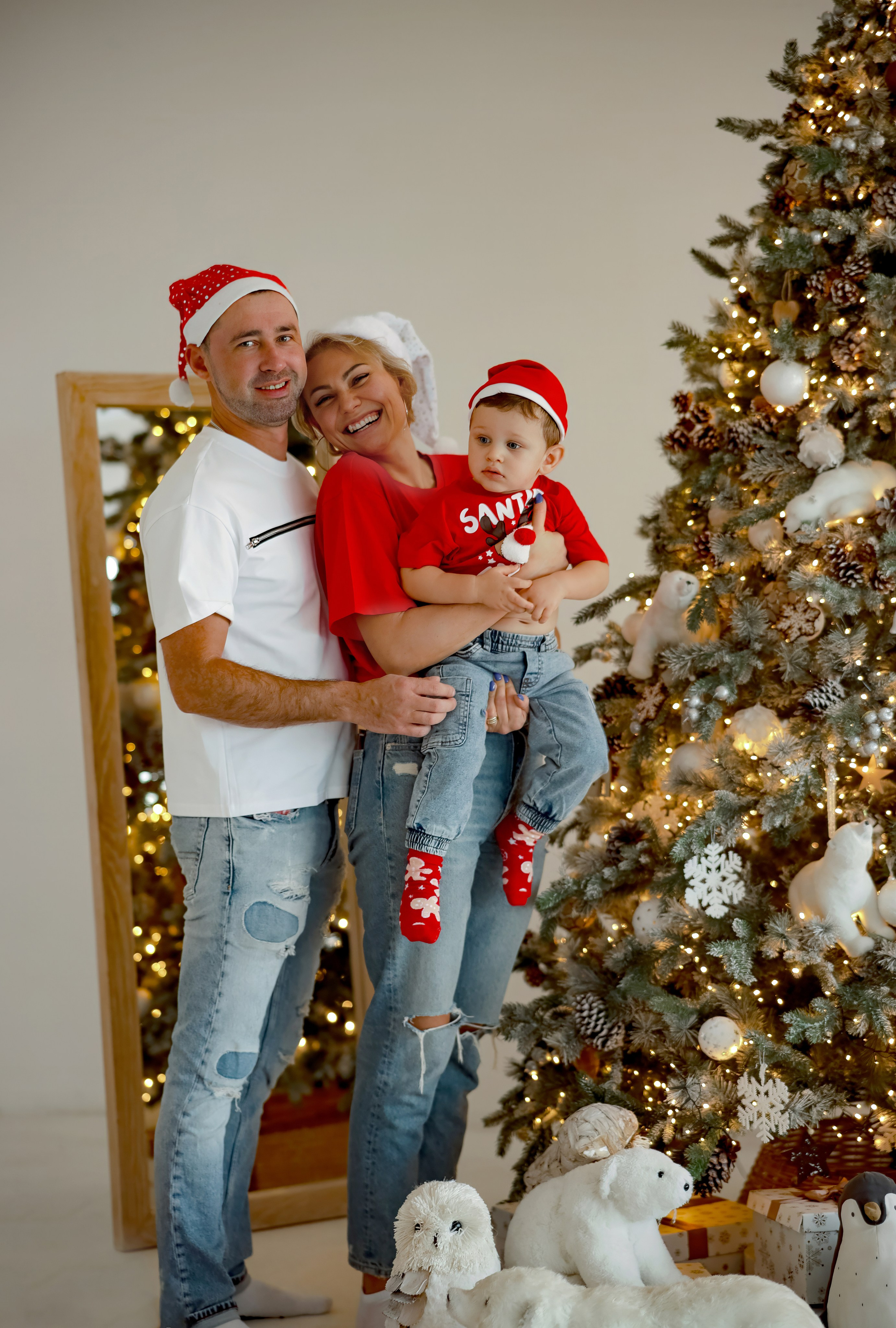 Яркий Новый год в семье Льва. Фотограф в Санкт-Петербурге Знаменская Ирина