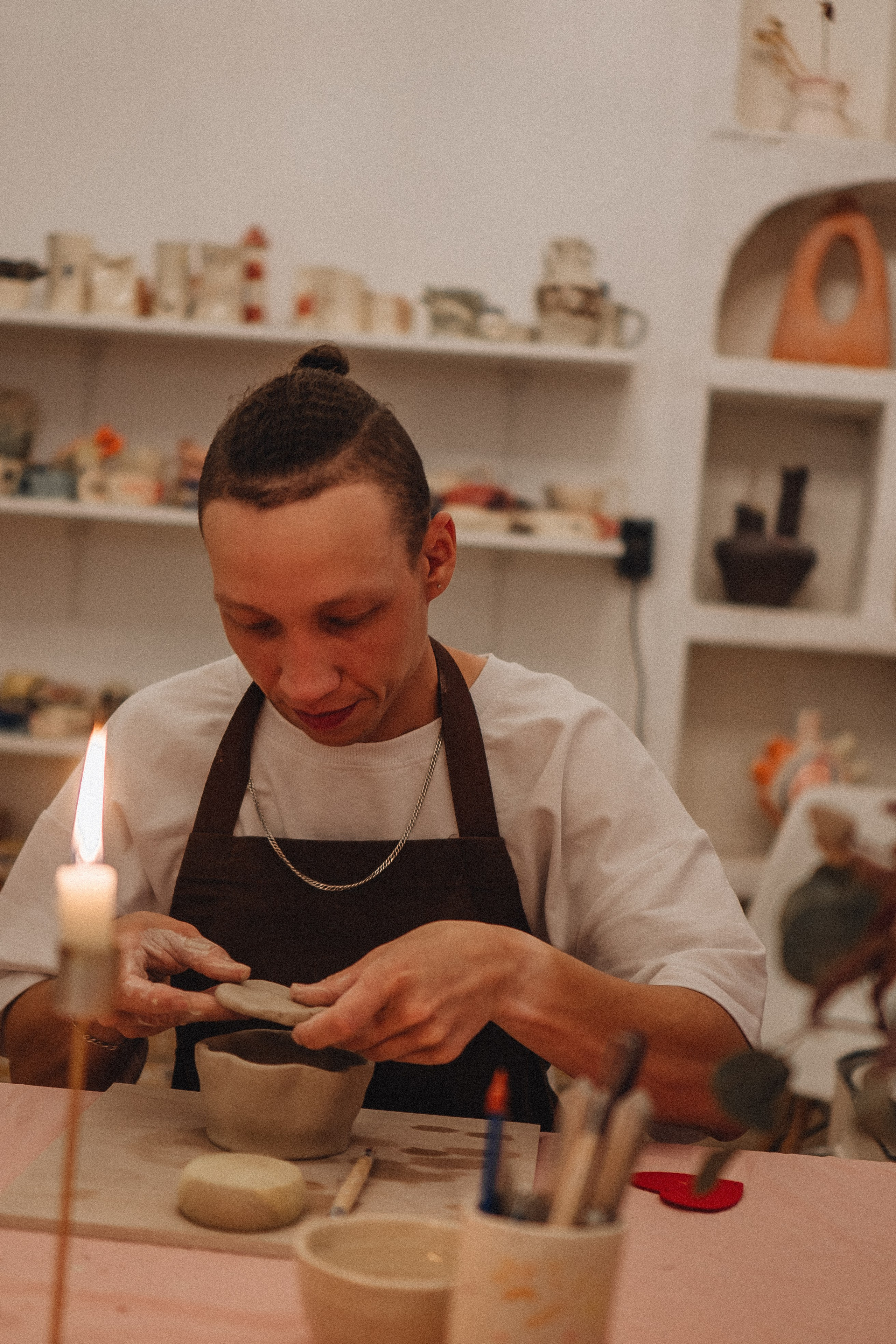 СВИДАНИЕ В ГОНЧАРНОЙ МАСТЕРСКОЙ. Профессиональный фотограф, Санкт-Петербург — Виктория Богомолова
