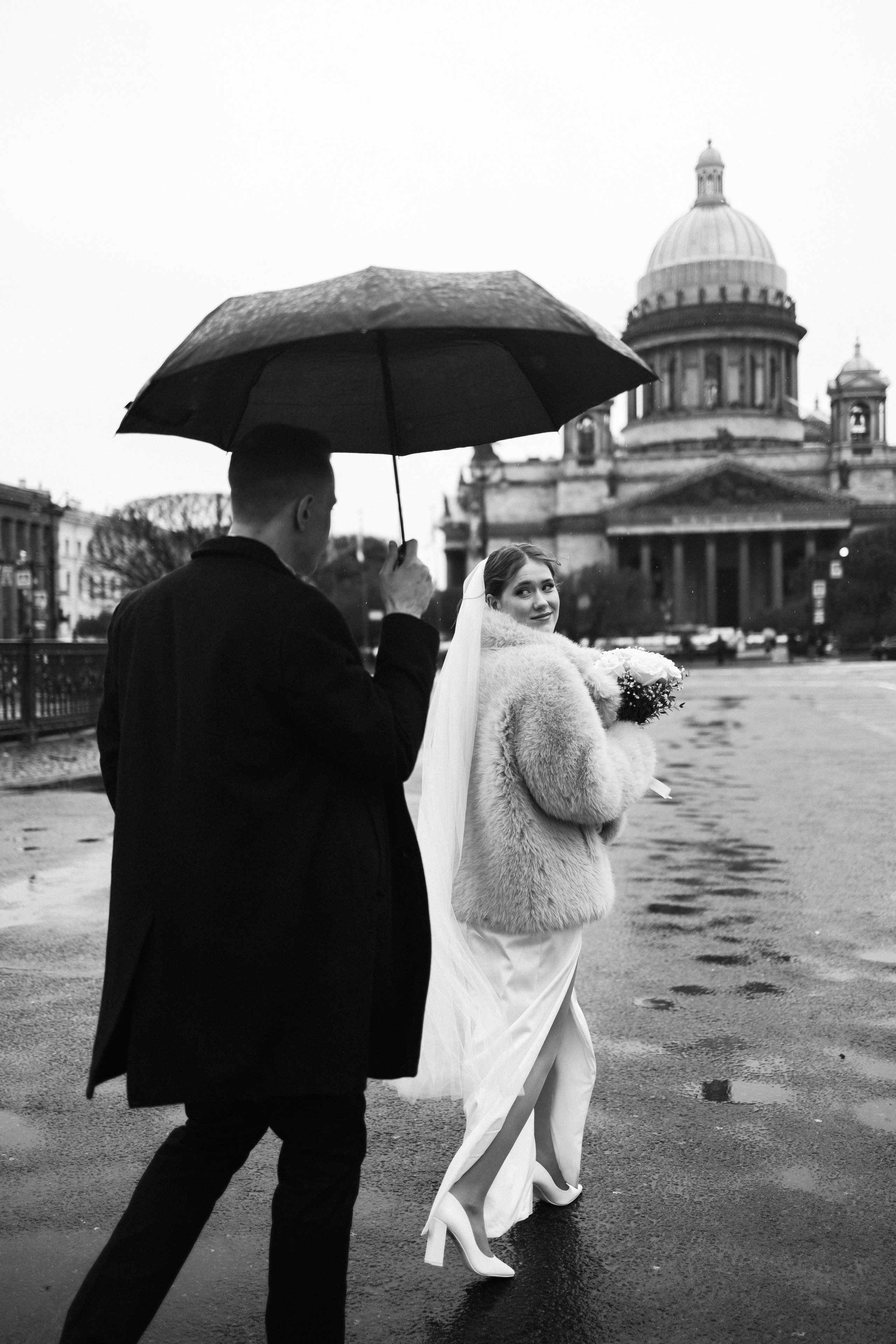 Полина и Денис. Свадебный и прогулочный фотограф в Санкт-Петербурге Дарья Корель