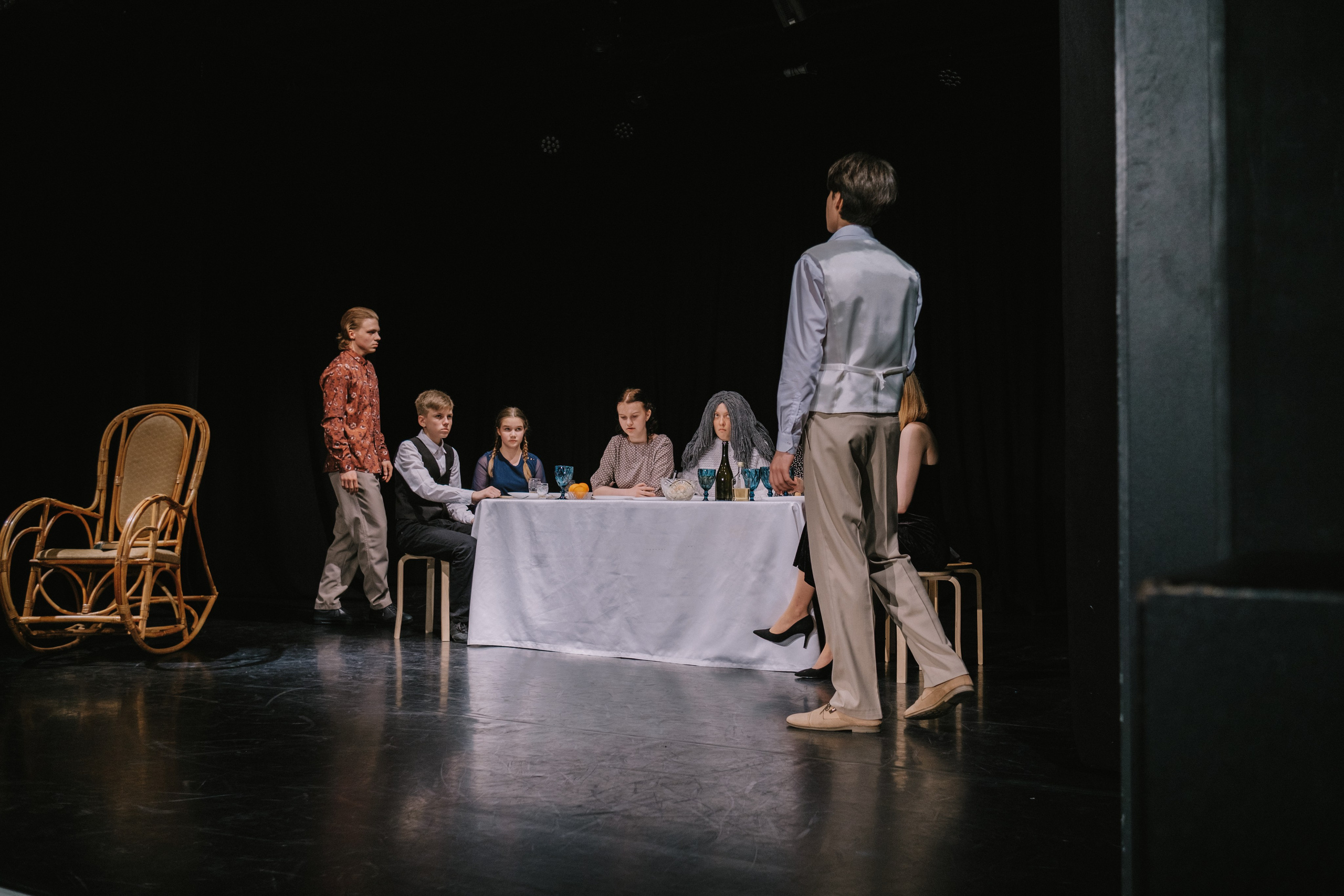 Детская театральная студия «Ирбис», спектакль. Репортажный и портретный фотограф в Москве Илья Спиридонов