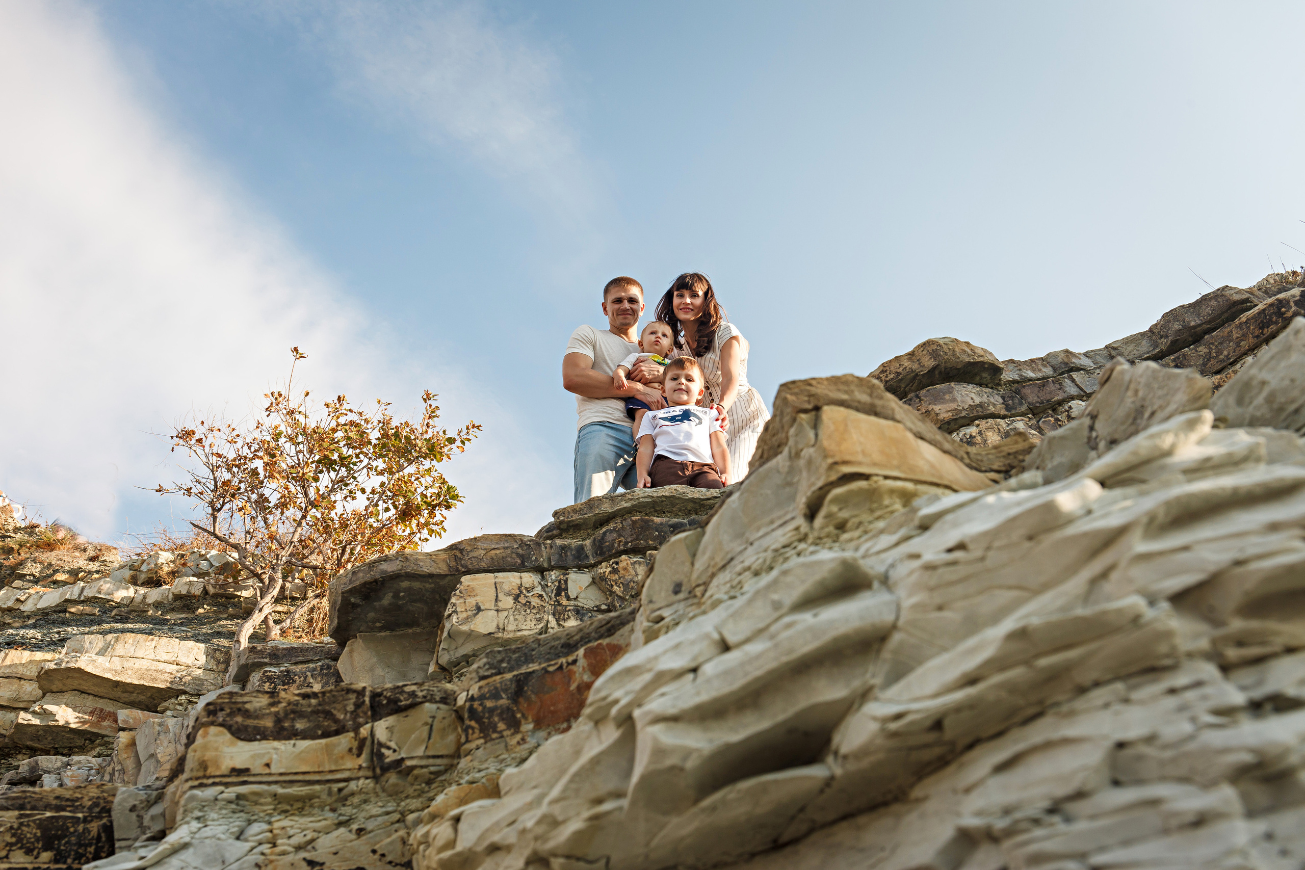 Катя, Максим, Артем и Рома. Фотограф в Геленджике, Архипо-Осиповке, Абрау-Дюрсо, Кринице Виктория