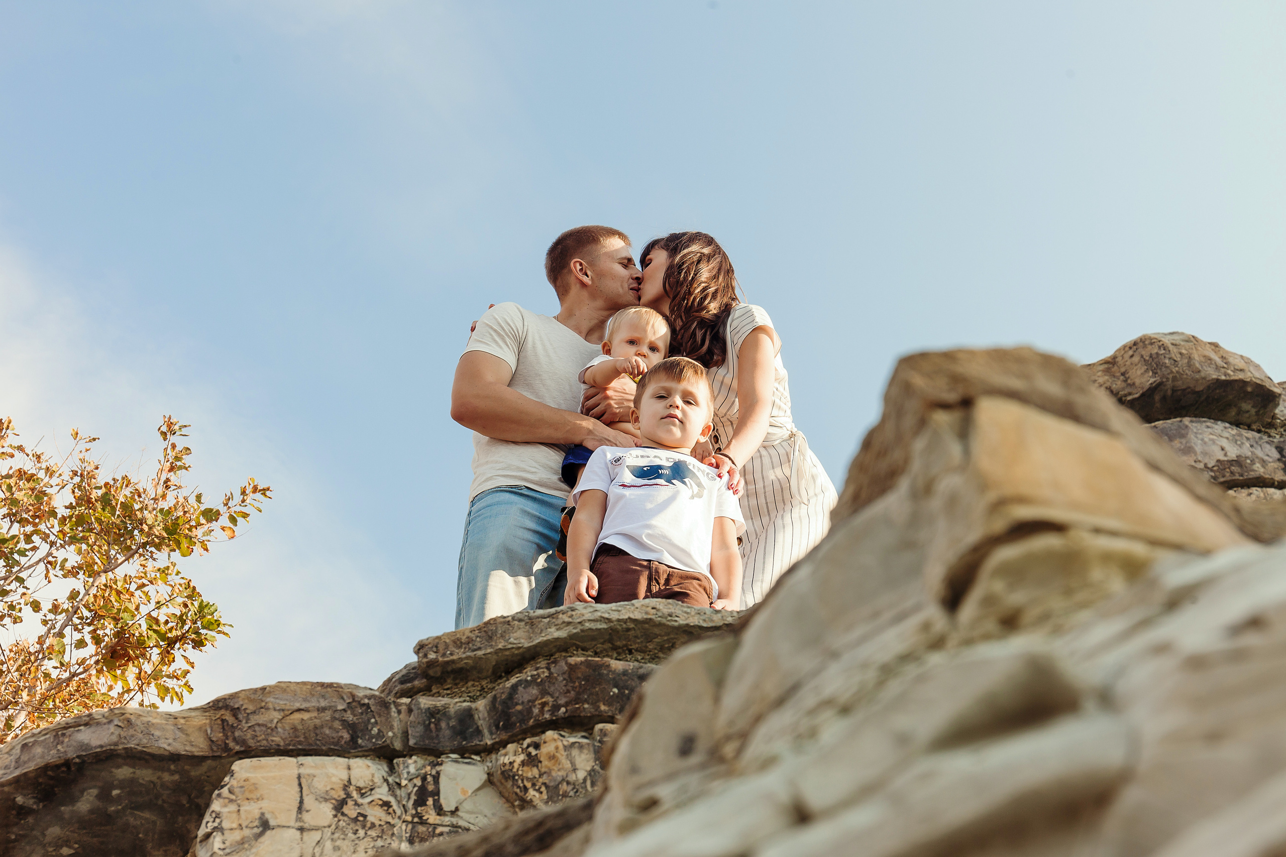 Катя, Максим, Артем и Рома. Фотограф в Геленджике, Архипо-Осиповке, Абрау-Дюрсо, Кринице Виктория