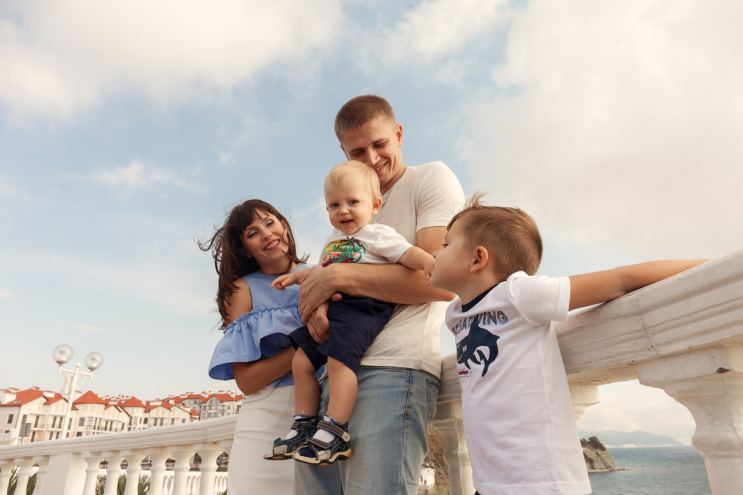 Катя, Максим, Артем и Рома. Фотограф в Геленджике, Архипо-Осиповке, Абрау-Дюрсо, Кринице Виктория