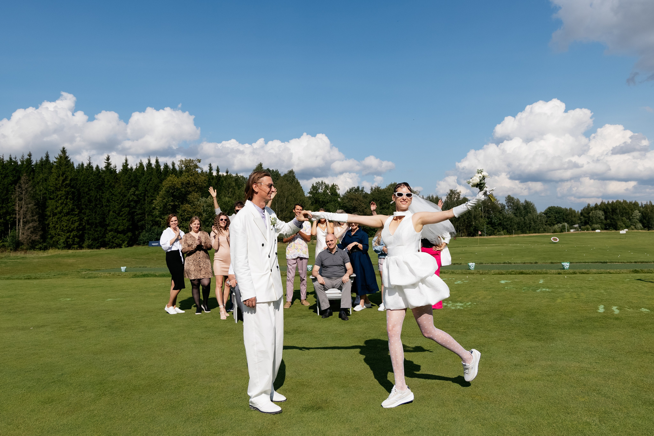 Целеево. Игра в гольф. Фотограф в Москве Анастасия Курлович