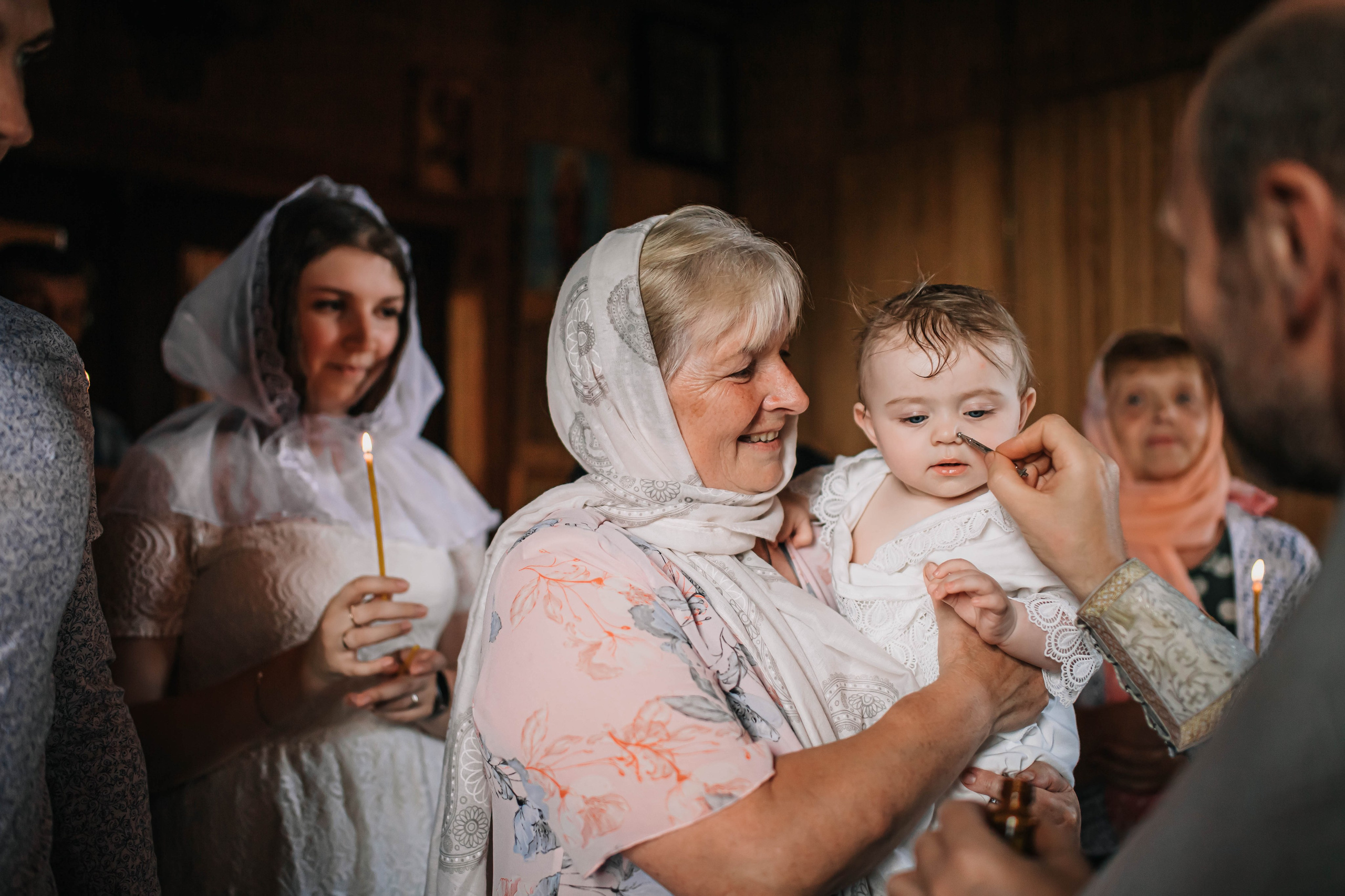 Крещение Мирославы. Фотограф Дарья Маташкова