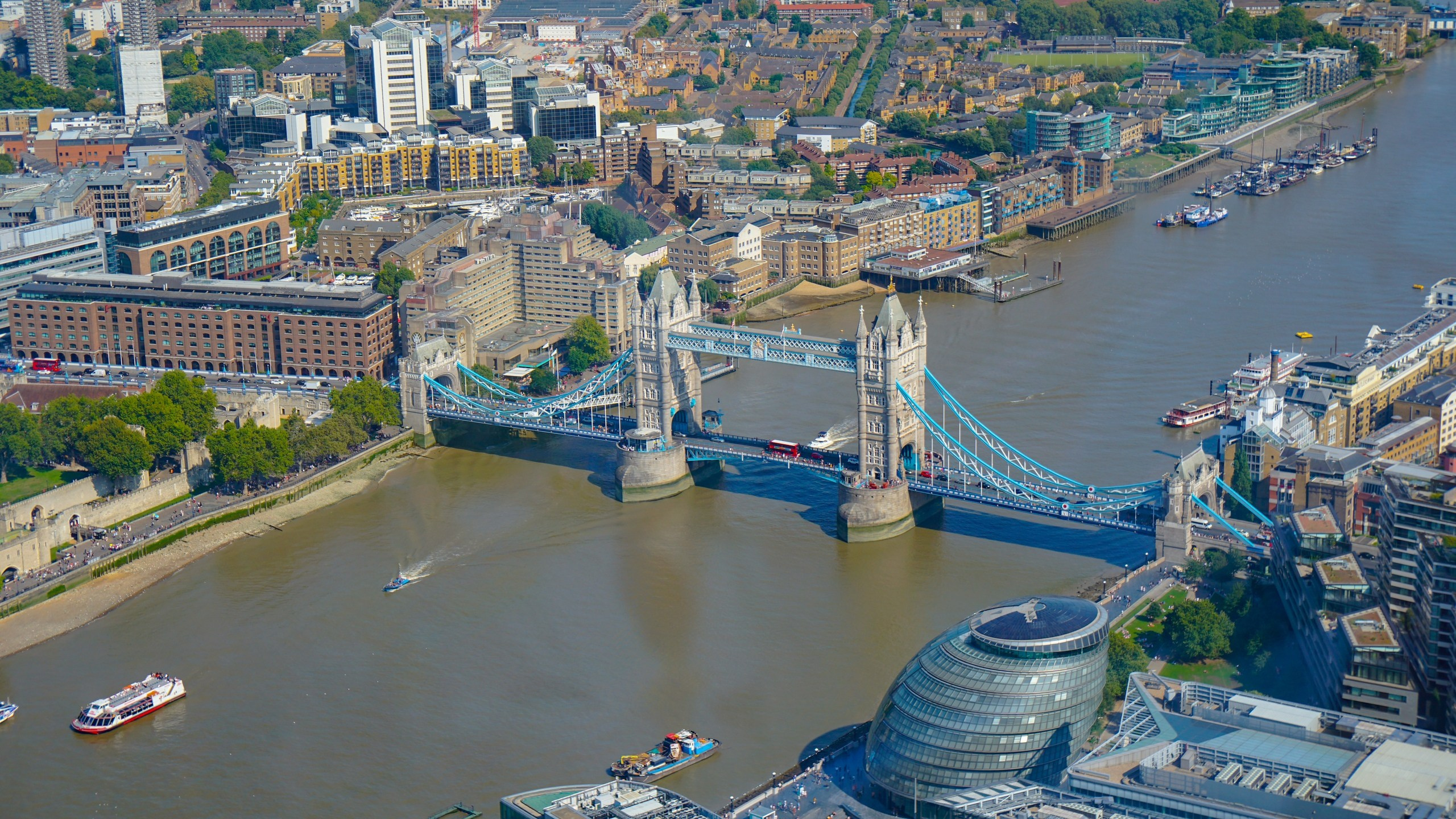 Лондон вид сверху. 35 мм