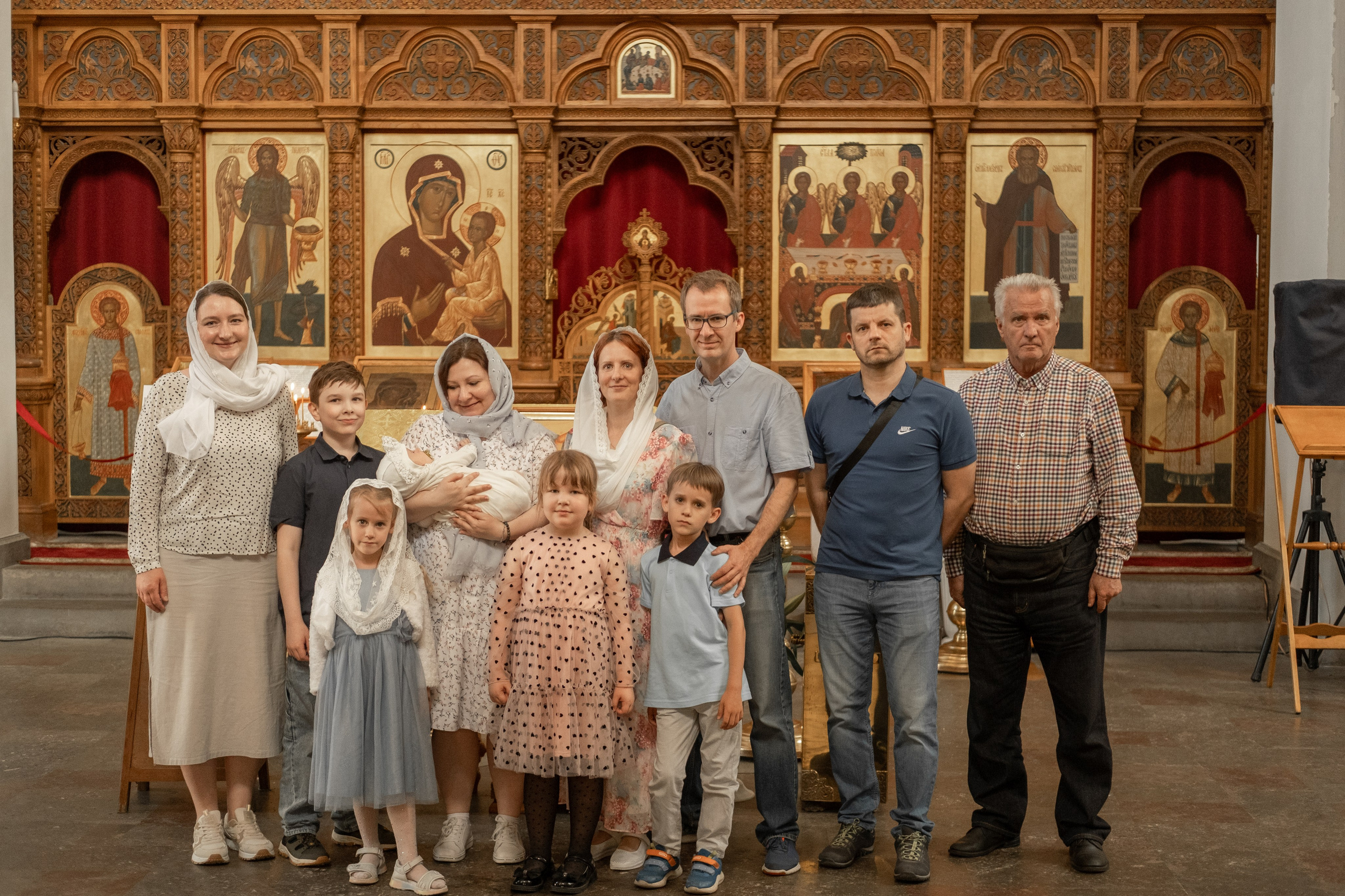 Крещение Златы. Фотограф новорождённых в Санкт-Петербурге Надежда Турченко