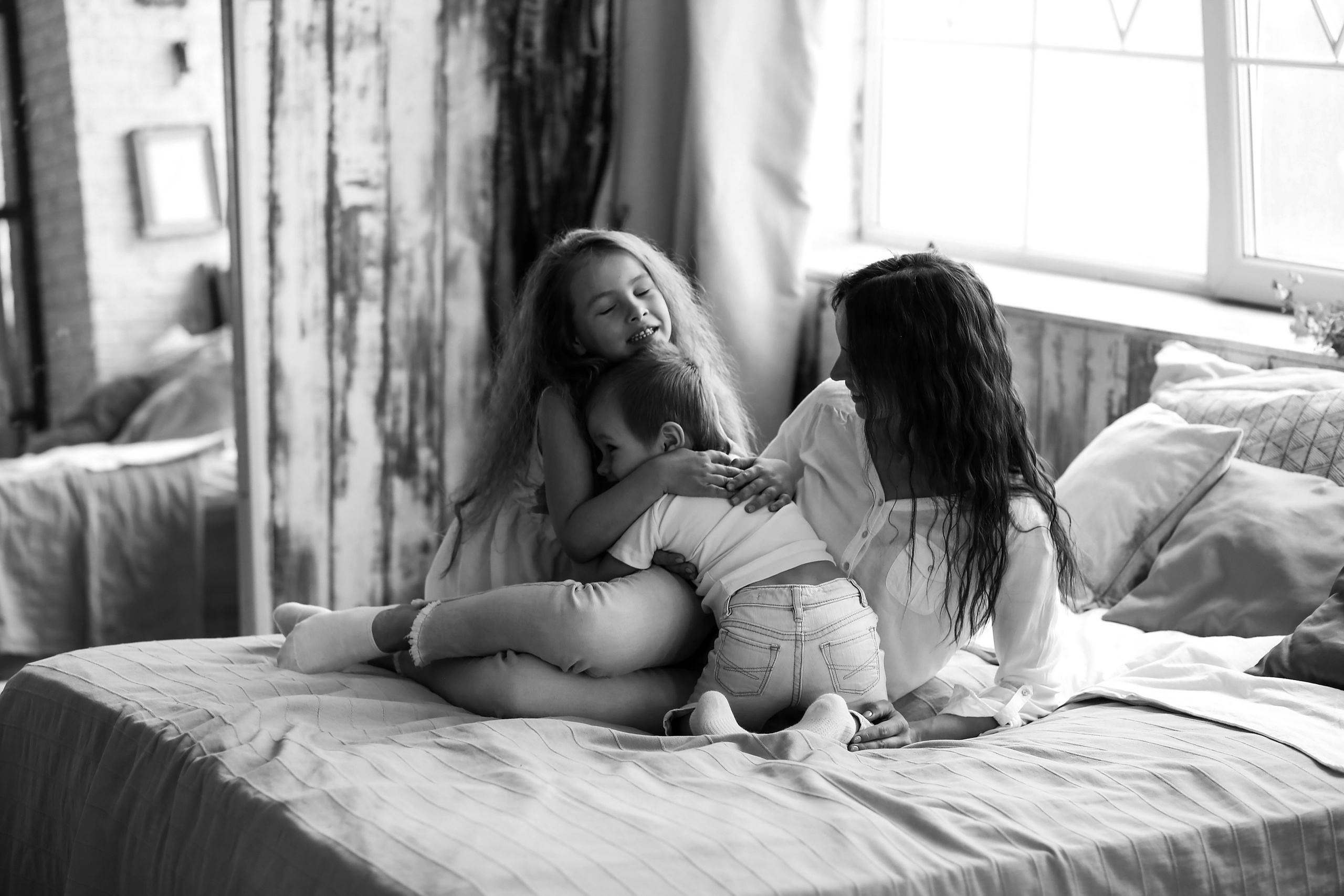 Анна, Линда и Мотя. Семейный фотограф Фотосессия беременности  Екатеринбург Елена Луткова