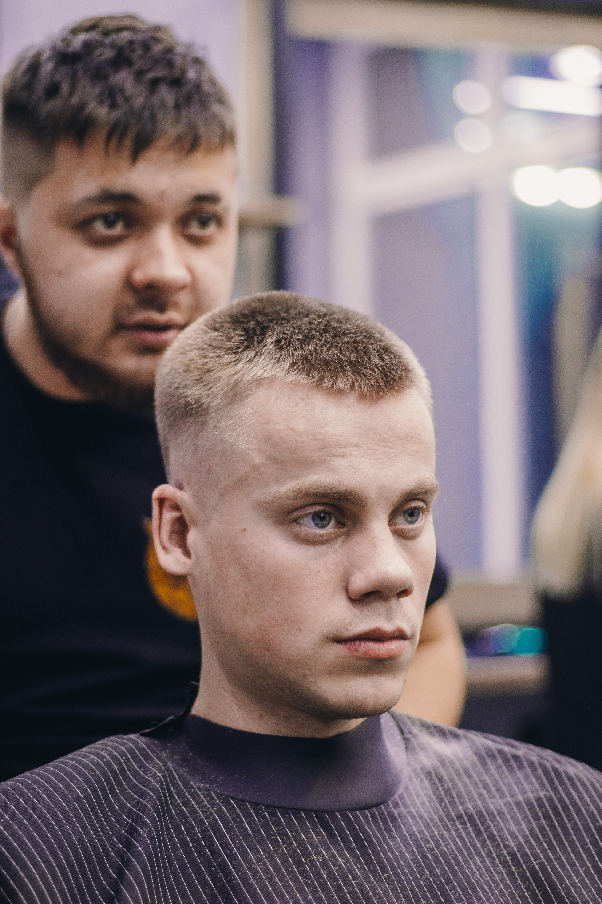 Barbershop Dad. Content shooting. KRIS KRUPINNIKOVA