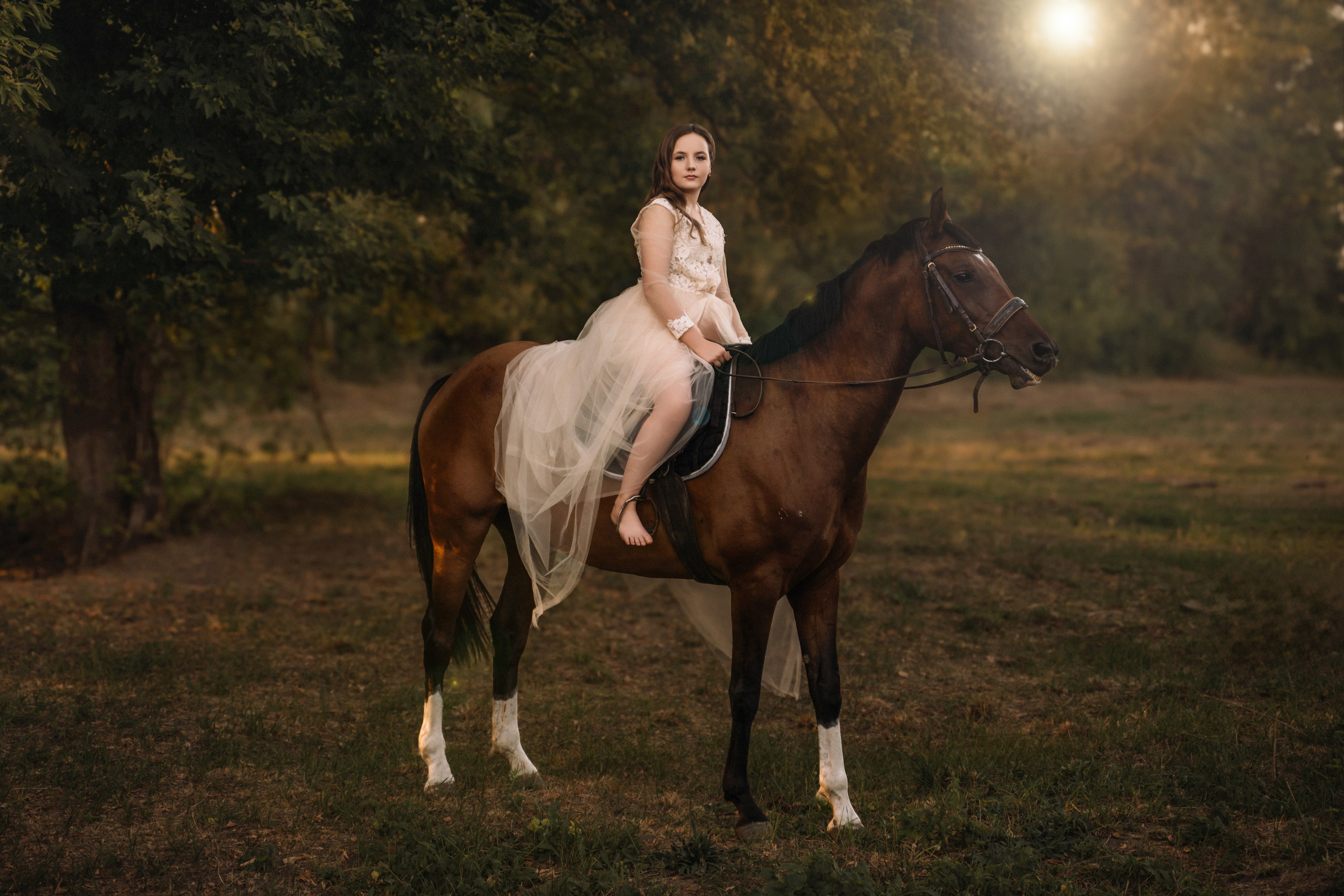 Евгения. Фотосессия с лошадьми. Семейный фотограф в Белгороде Амелина Алина