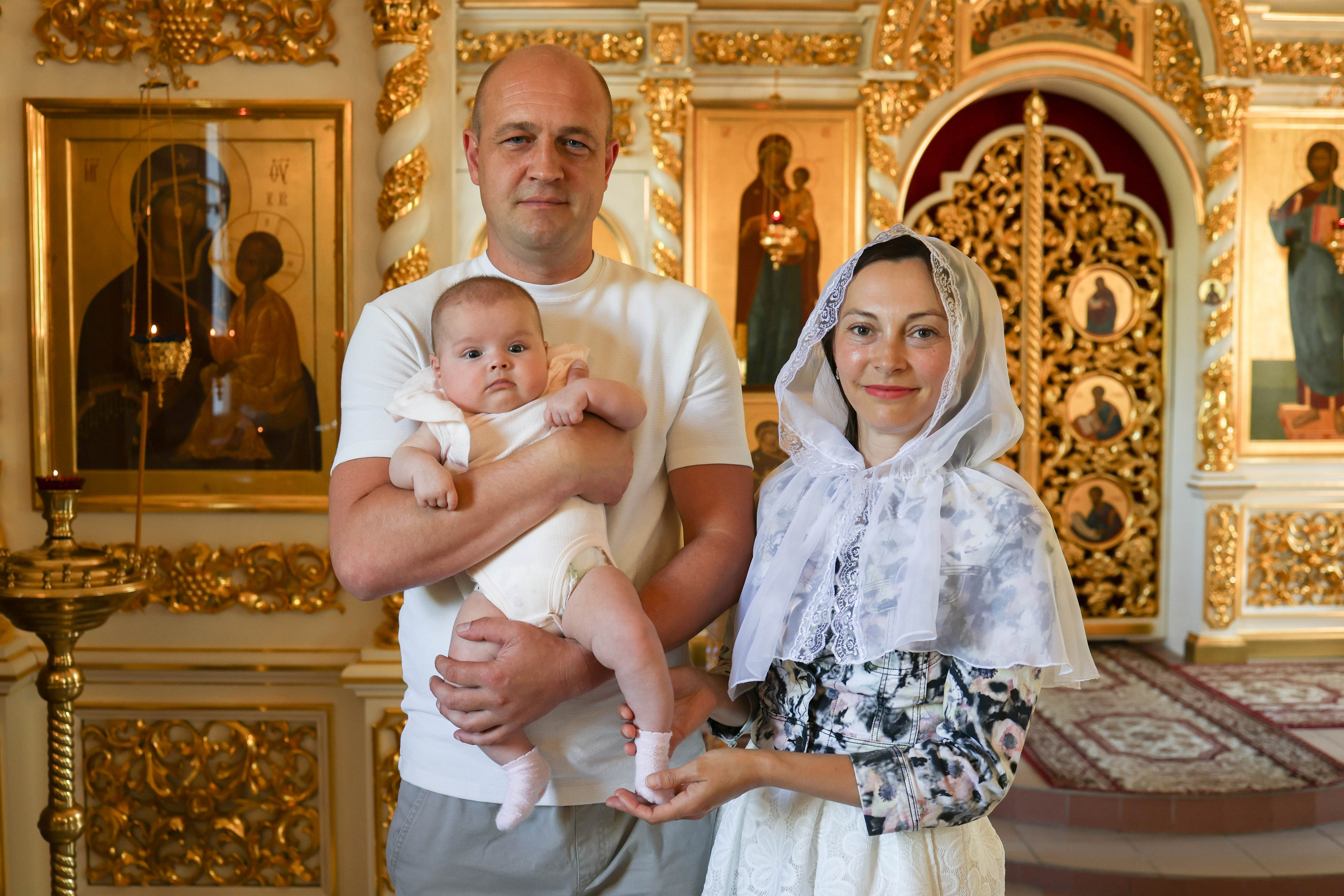 Съёмка крещения. Влада Семёнова — семейный и индивидуальный фотограф