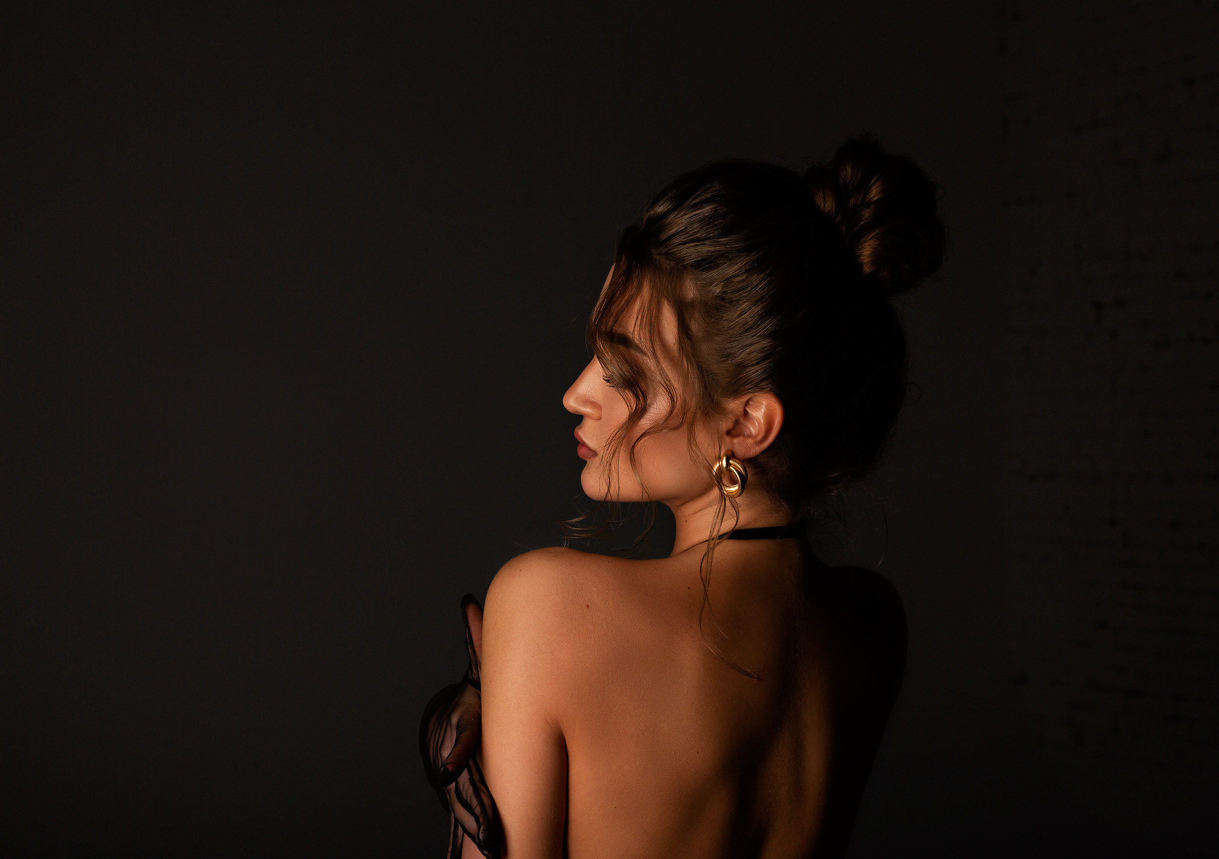 Женский портрет в студии. Женский и семейный фотограф в Екатеринбурге Маша Пруц