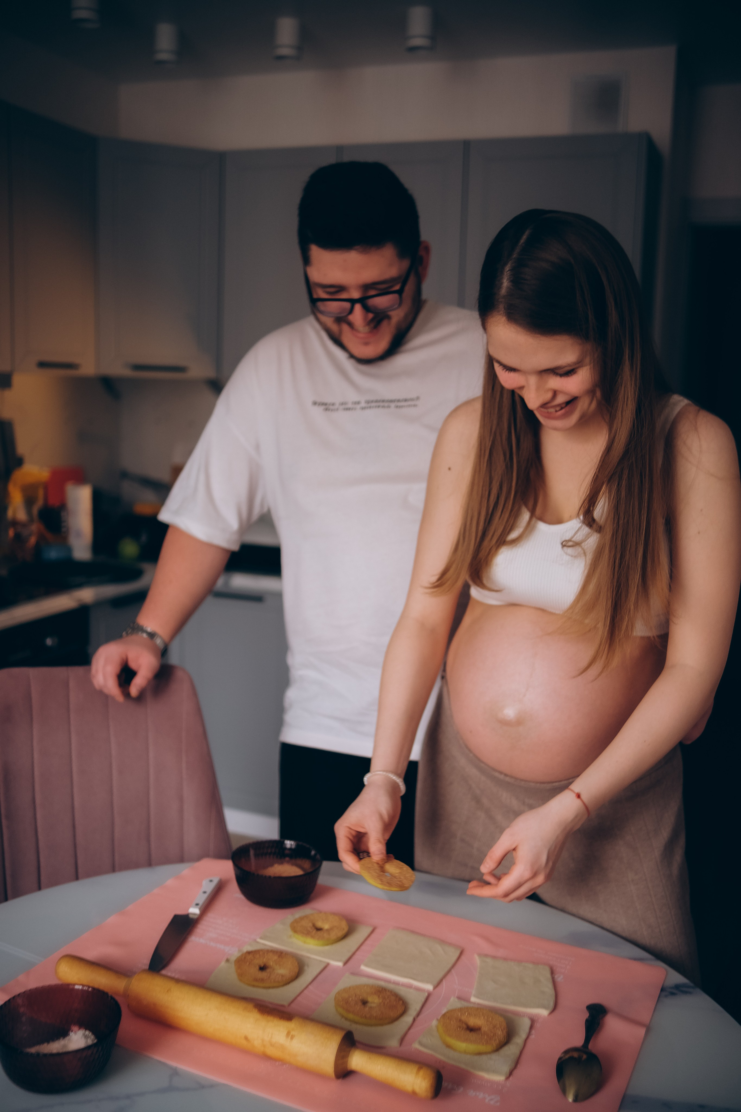 Ксения и Иракли. Семейный детский ньюборн фотограф в Москве Марта Петрова