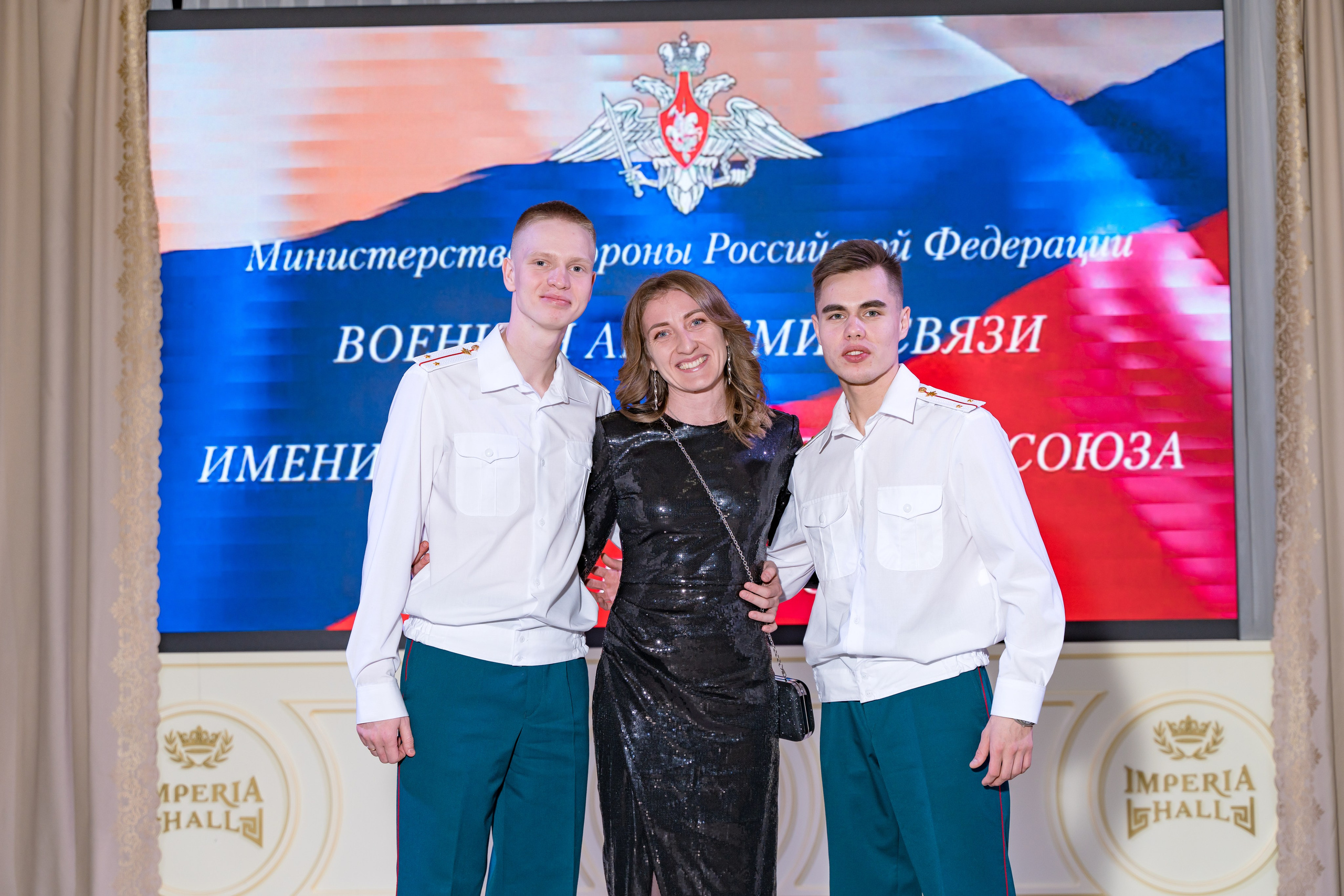 Фотосъемка выпуска военной академии и вручение дипломов