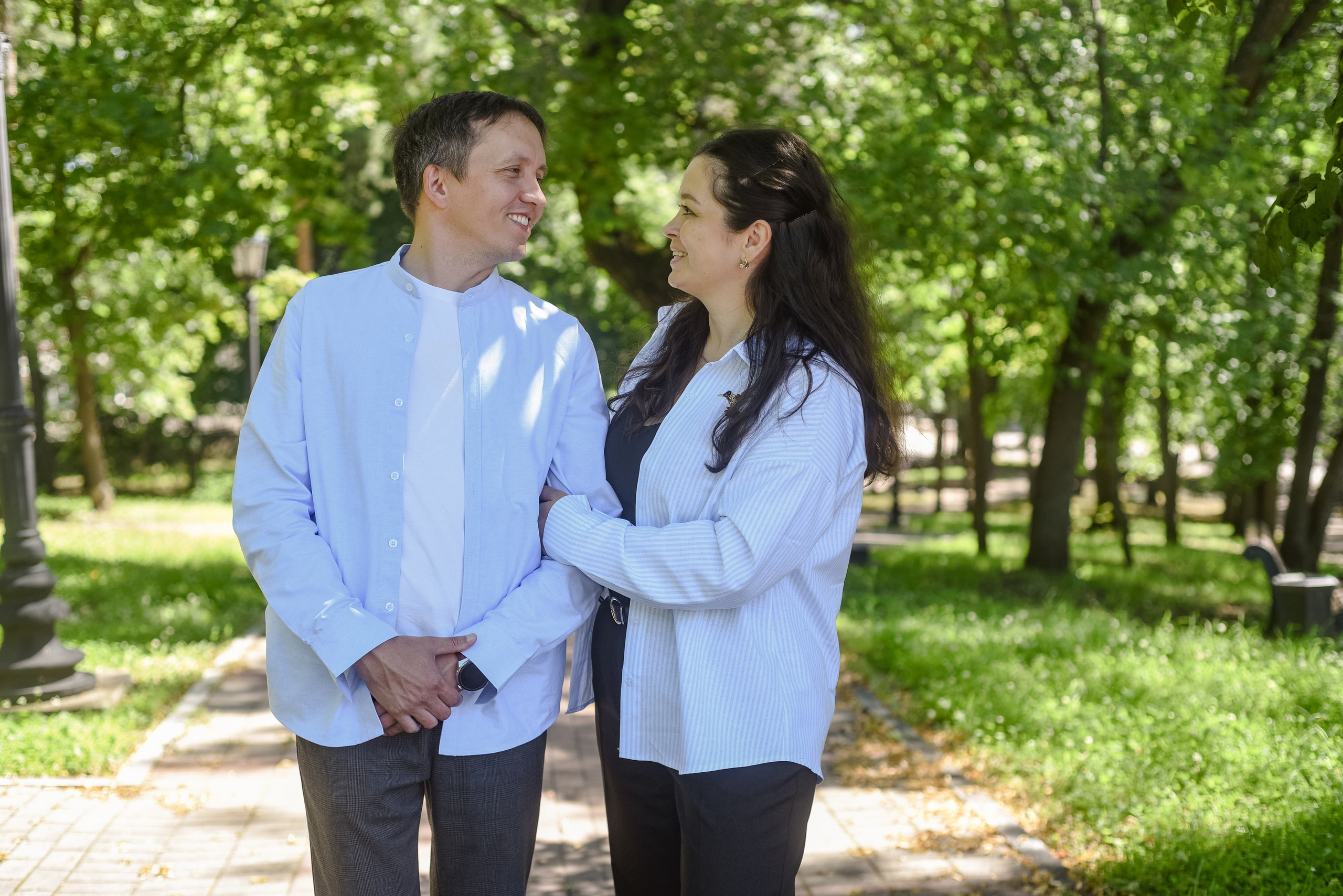 Семейная съемка в парке. Семейный и свадебный фотограф в г. Уфа Динара