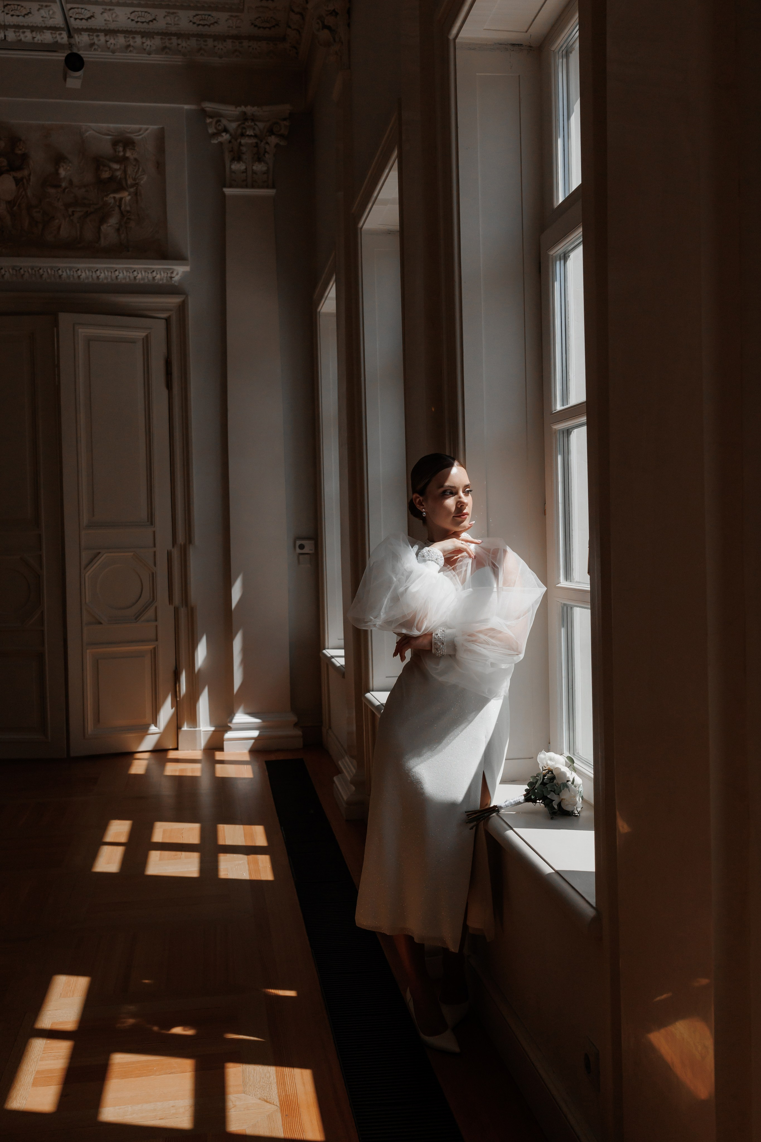 Анна и Сергей, Особняк Муравьевых-Апостолов, прогулка по ВДНХ, ресторан «Домик в саду». Свадебный и репортажный фотограф (Москва, Королев и другие)