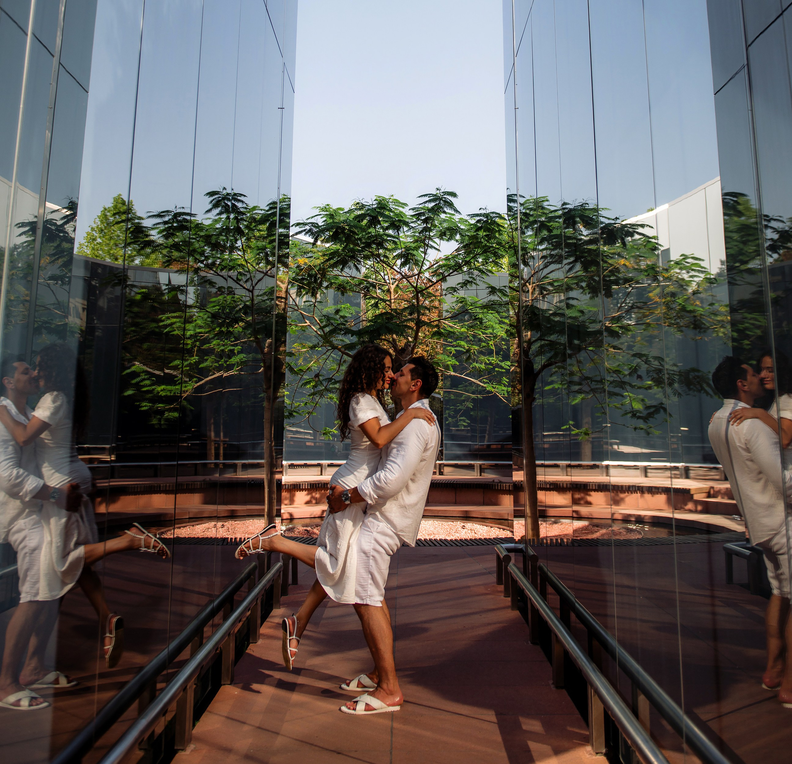 Городская прогулка для двоих. Фотограф в Москве Алёна Степутенко