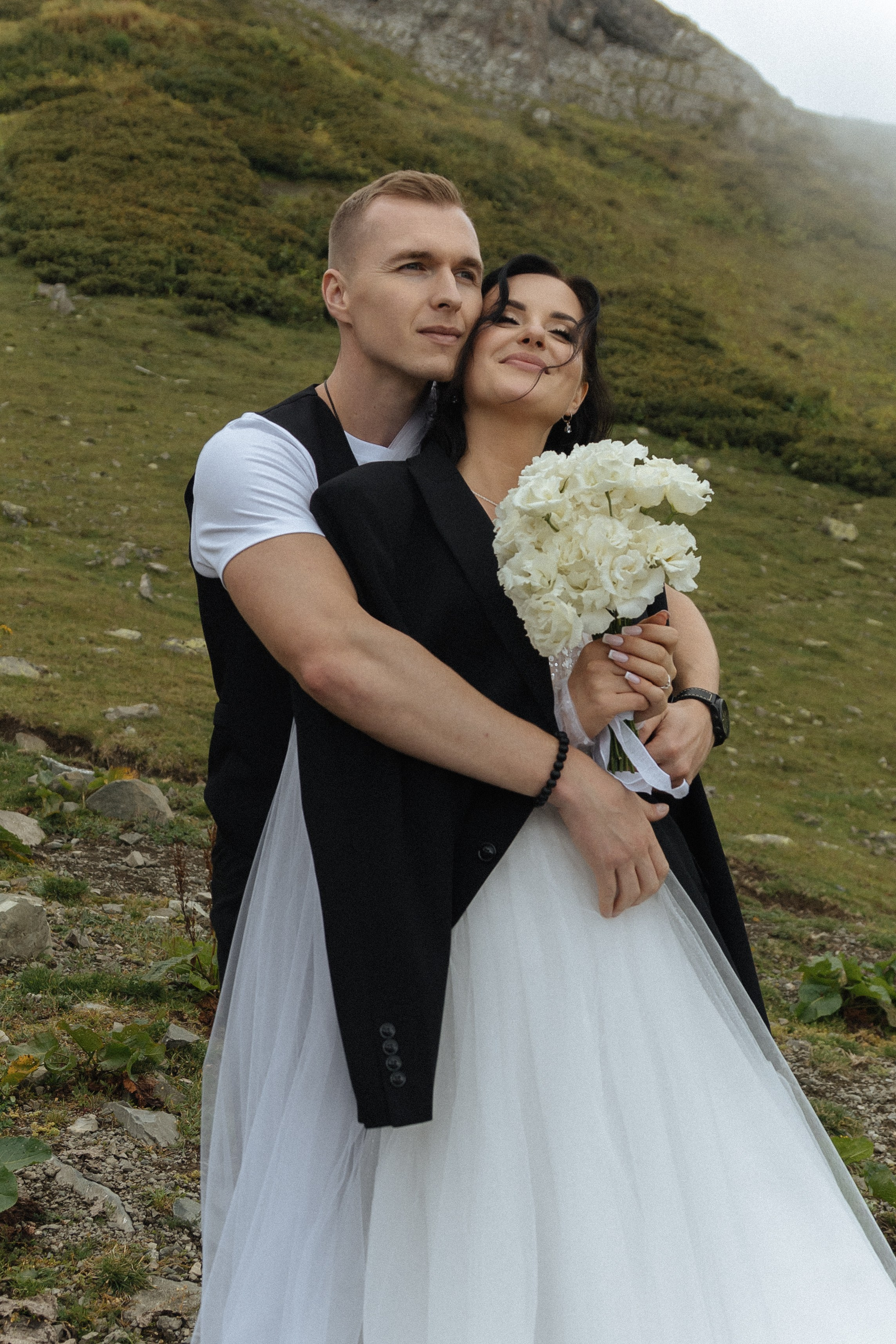 Свадебная Фотосессия в горах Сочи Красной поляны. Фотограф Сочи Адлер Сириус Красная поляна Олеся Минив