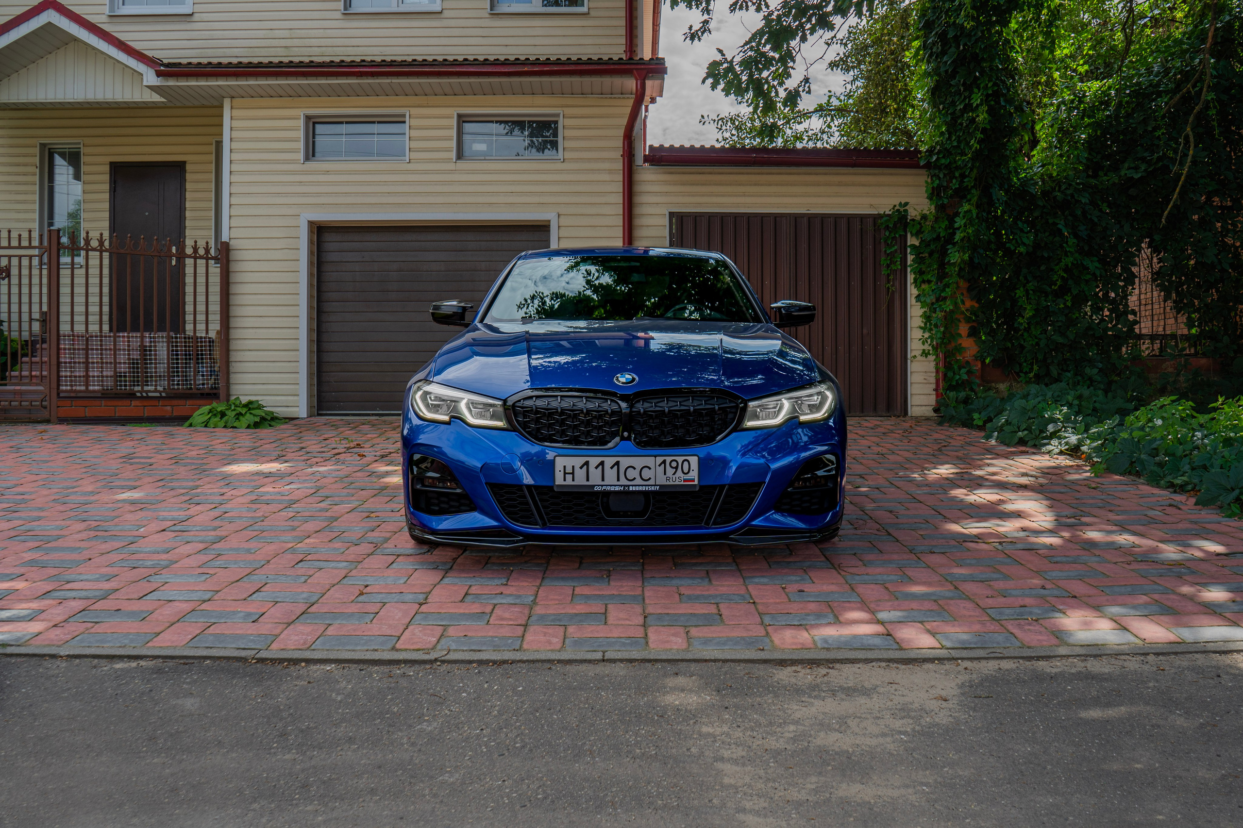 BMW 3 (G20). Автомобильный фотограф Ногинск Денис Городок