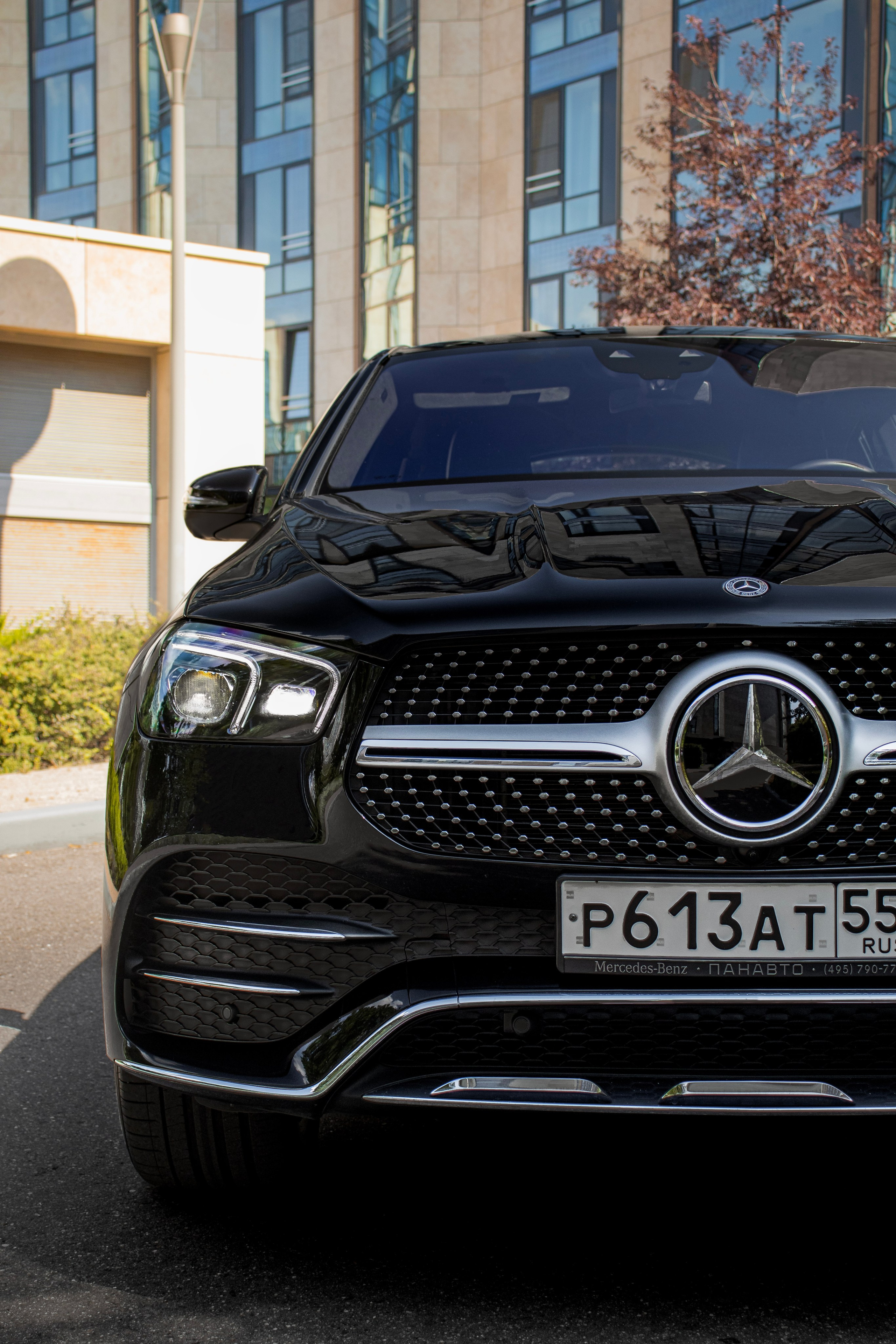 Mercedes GLE 2024. Автомобильный фотограф Ногинск Денис Городок