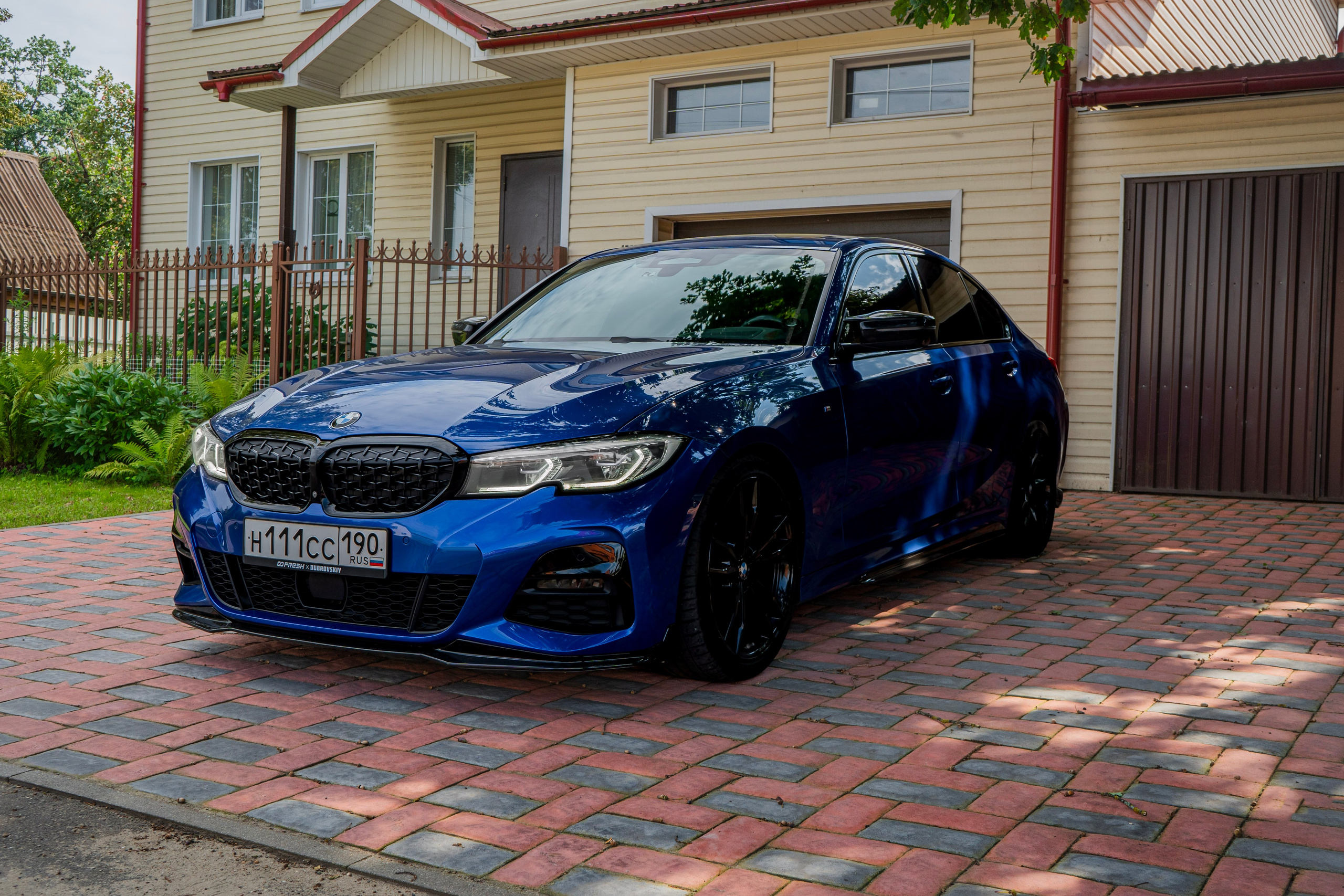 BMW 3 (G20). Автомобильный фотограф Ногинск Денис Городок